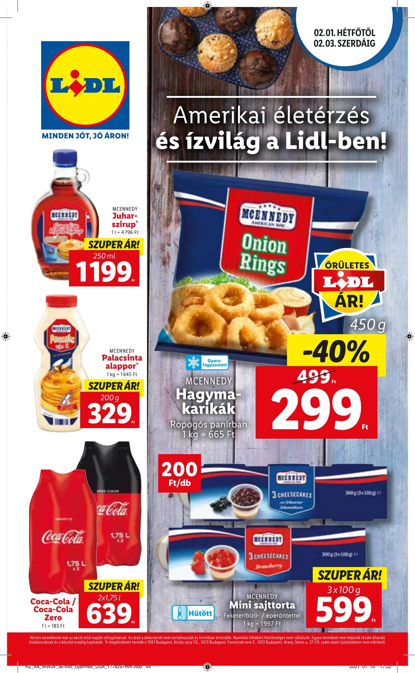 Lidl akciós újság 01.28–02.03 – 44. oldal