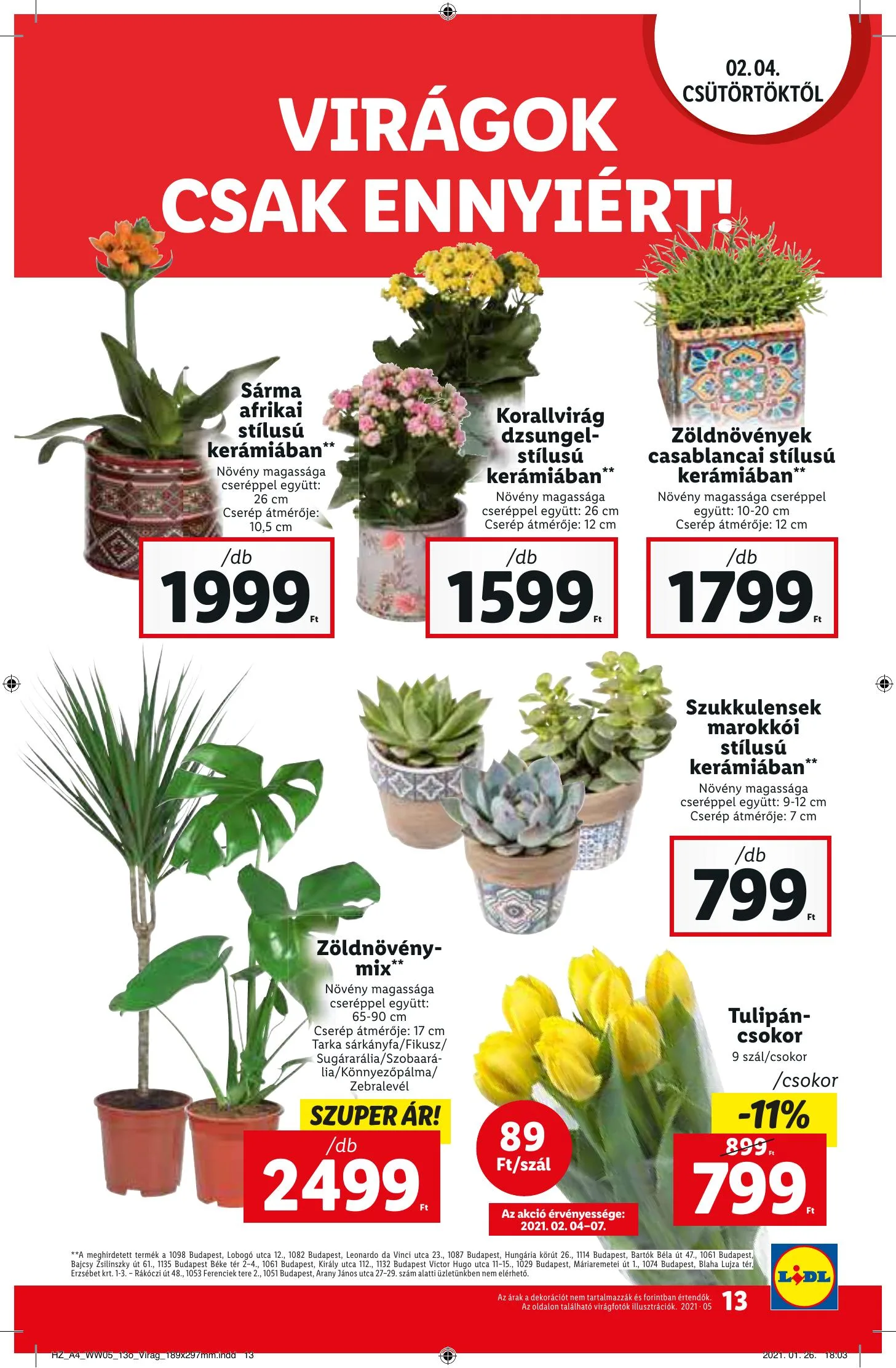 Lidl akciós újság 02.04–02.10 – 13. oldal
