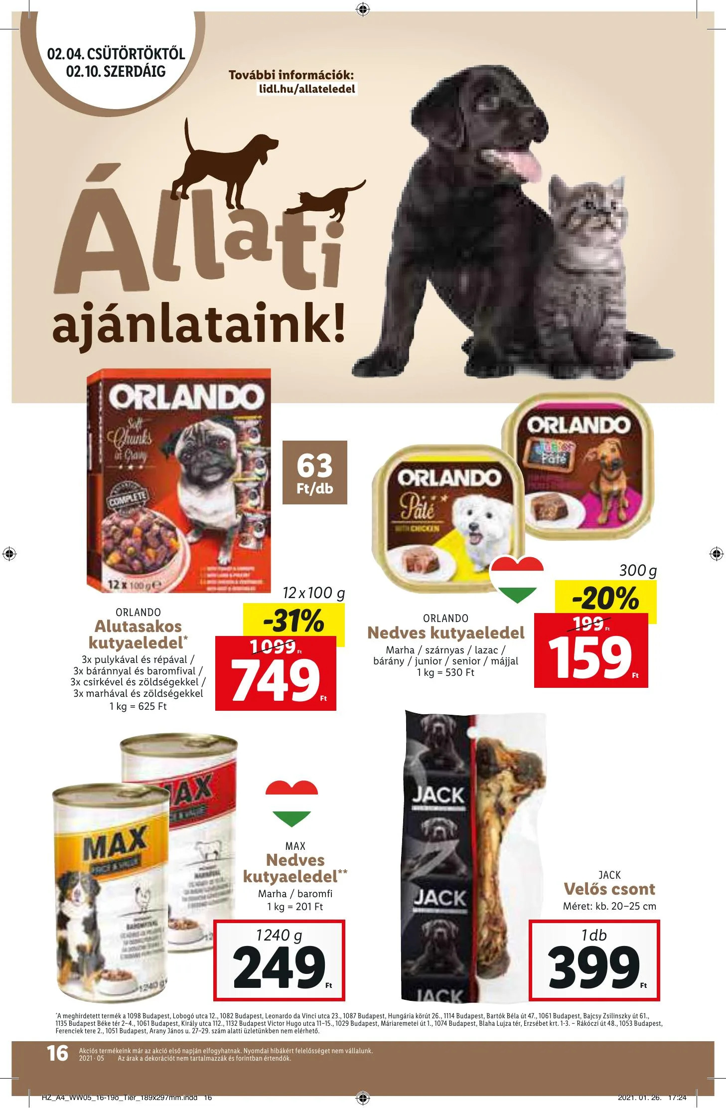 Lidl akciós újság 02.04–02.10 – 16. oldal
