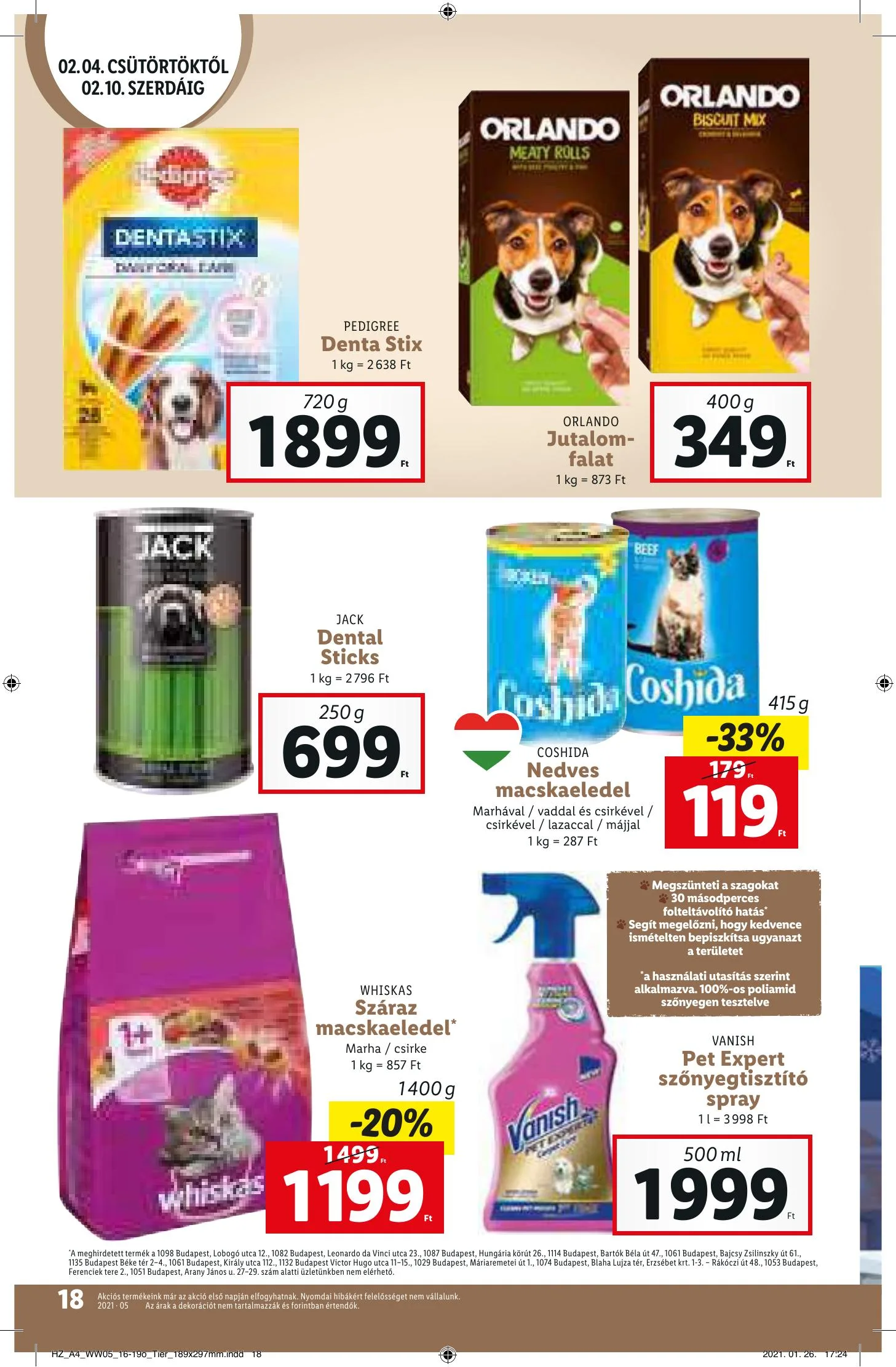 Lidl akciós újság 02.04–02.10 – 18. oldal