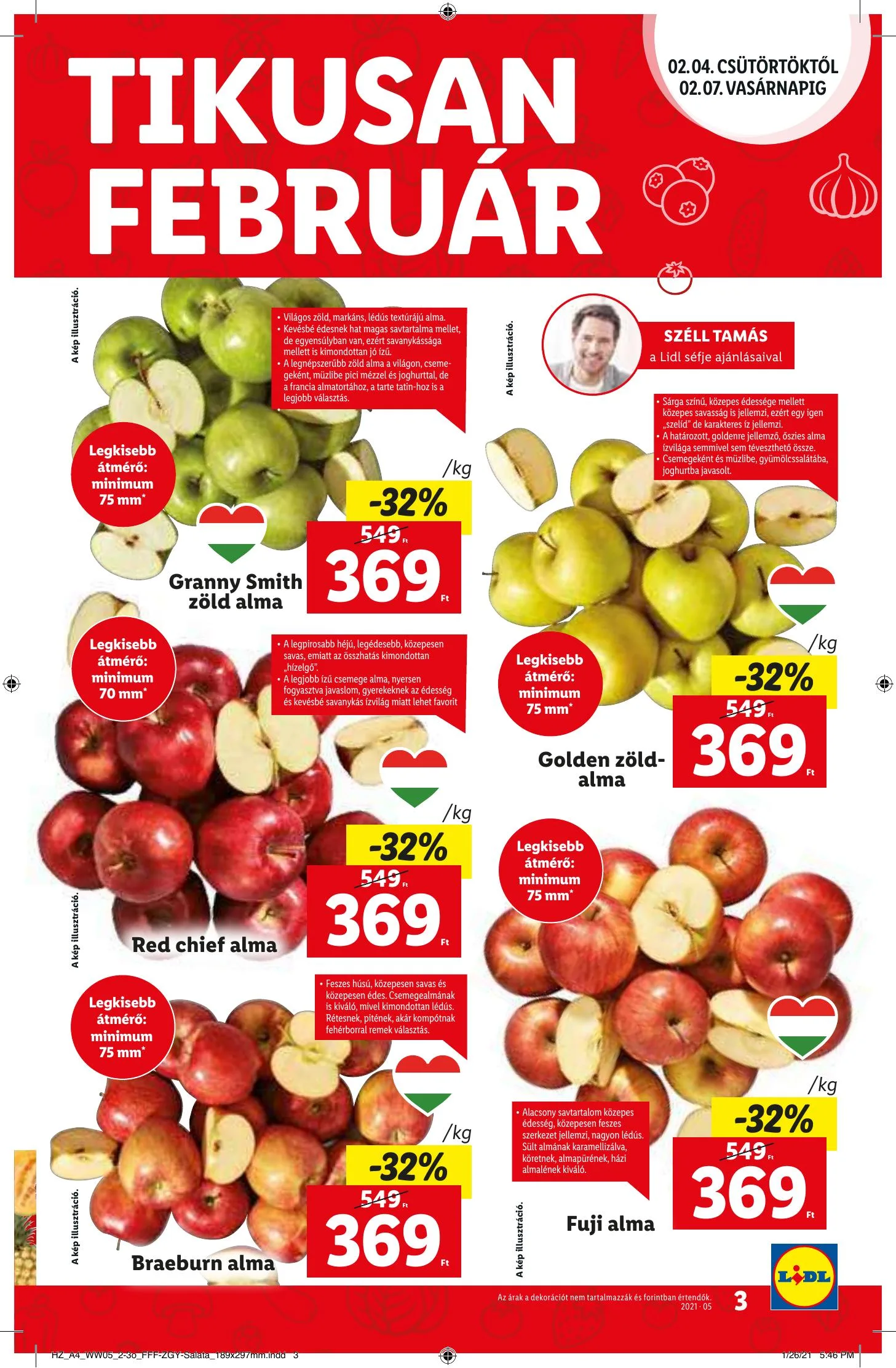 Lidl akciós újság 02.04–02.10 – 3. oldal