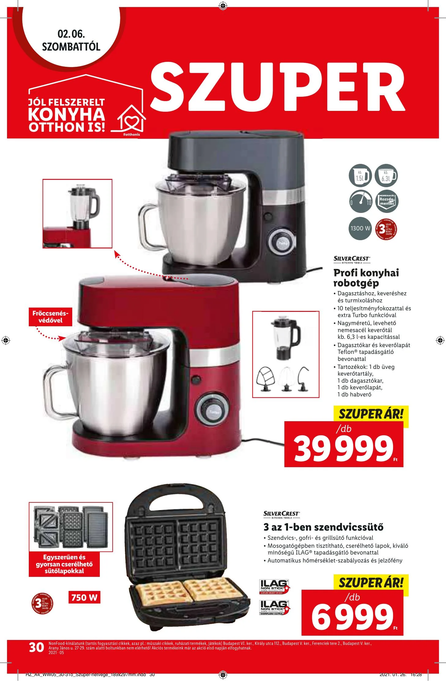 Lidl akciós újság 02.04–02.10 – 30. oldal