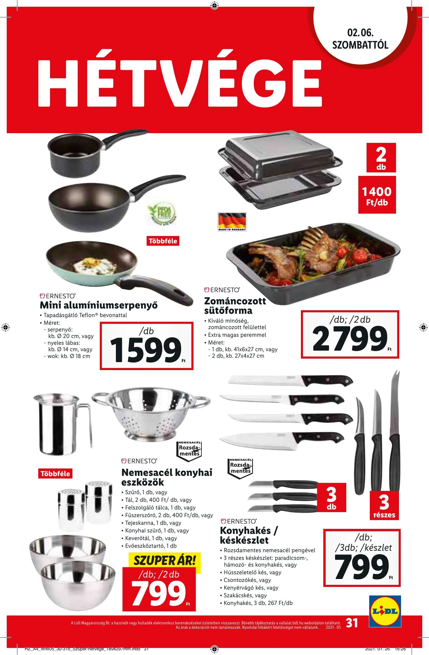 Lidl akciós újság 02.04–02.10 – 31. oldal