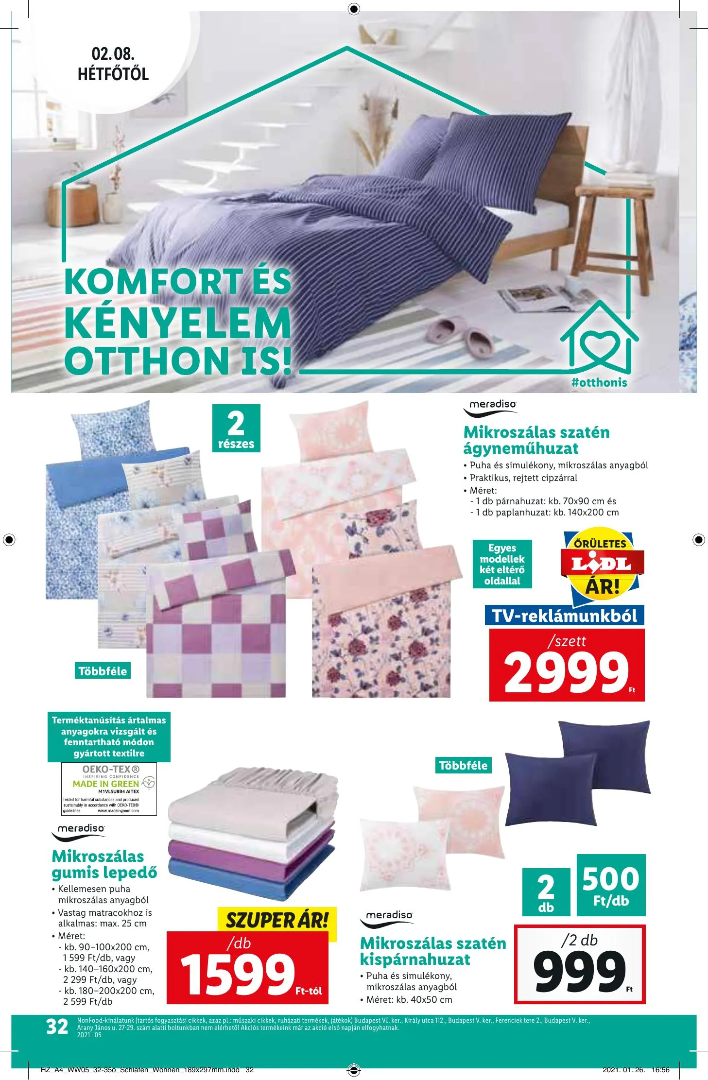 Lidl akciós újság 02.04–02.10 – 32. oldal