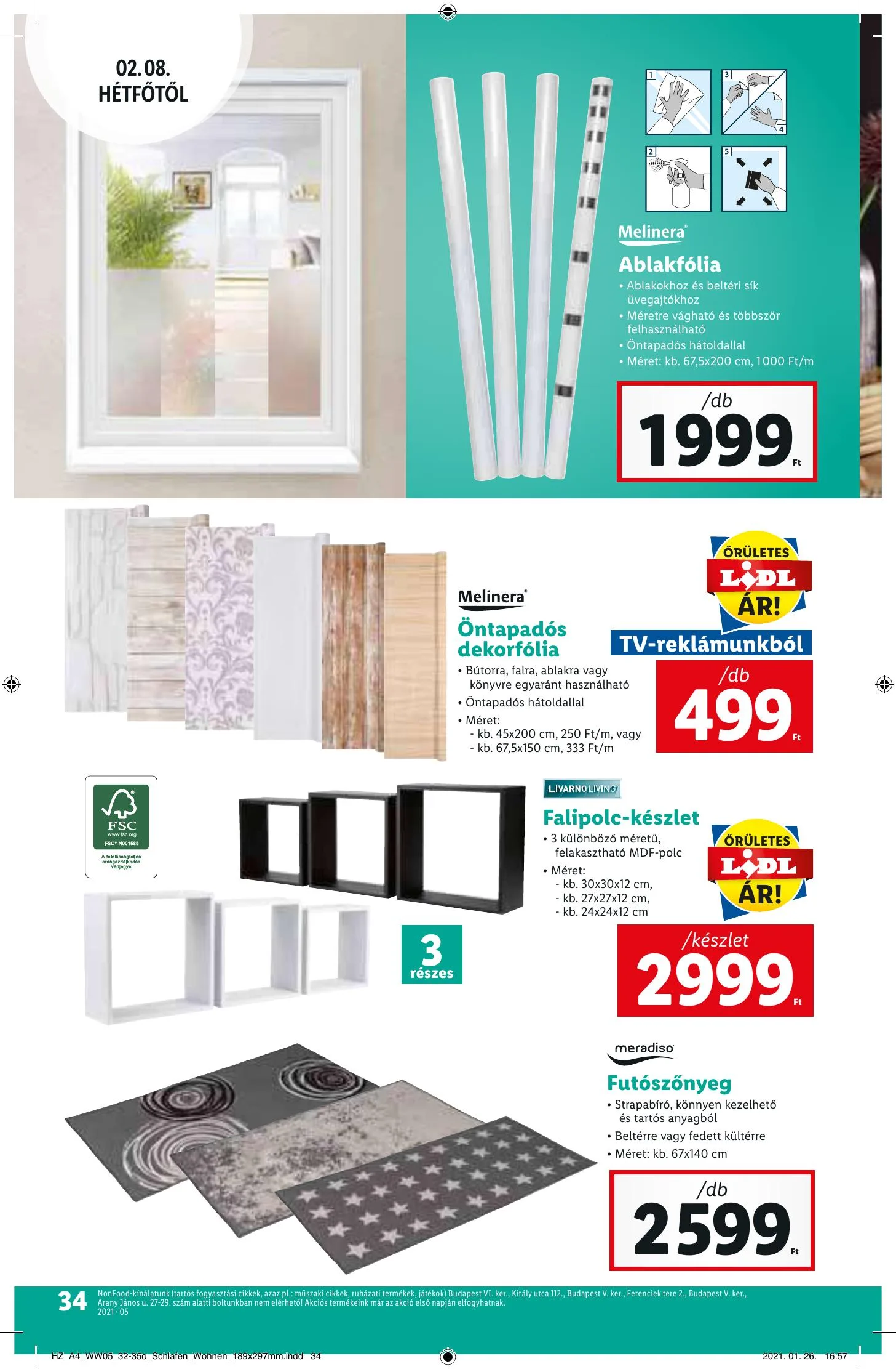 Lidl akciós újság 02.04–02.10 – 34. oldal