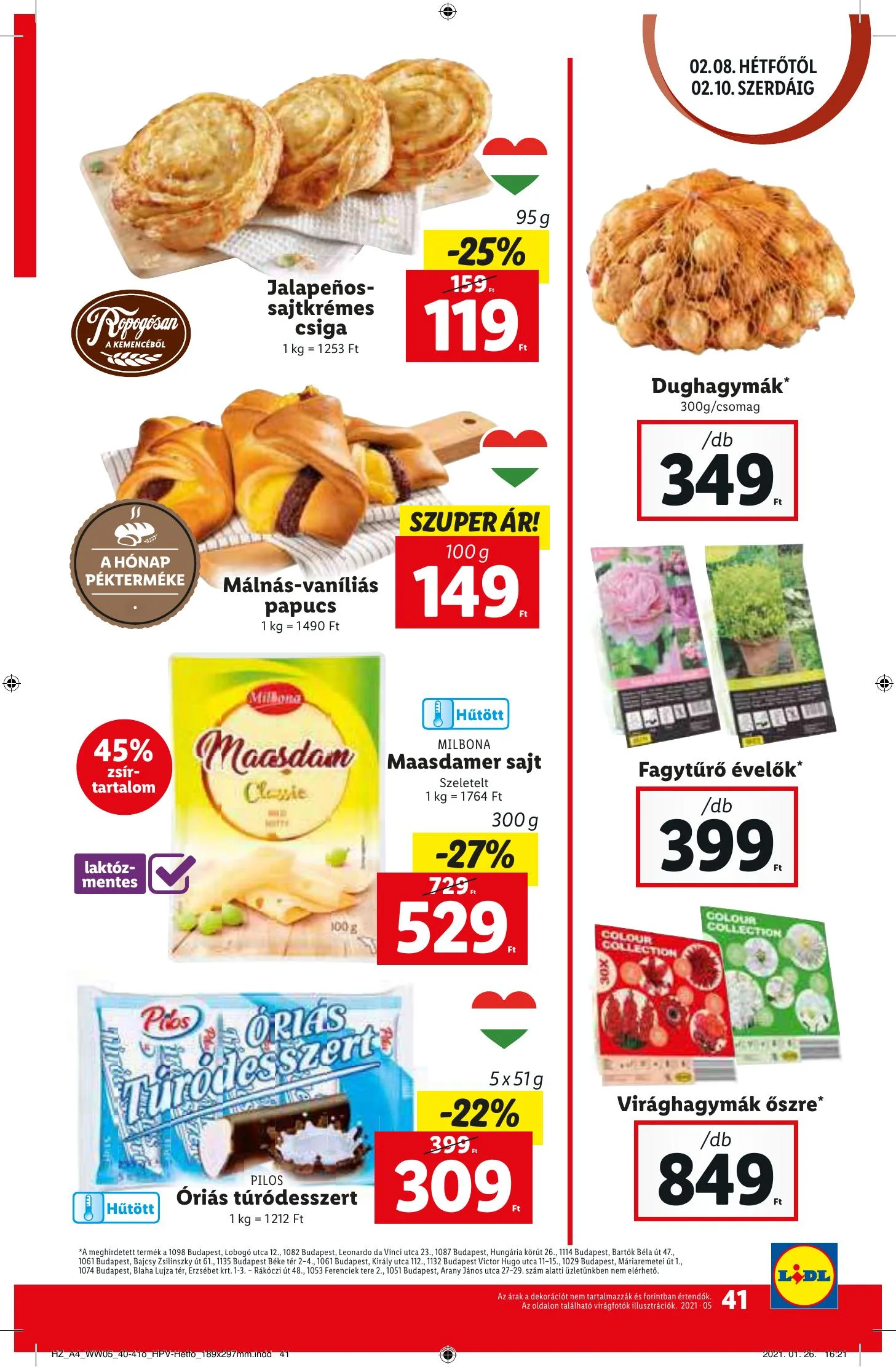 Lidl akciós újság 02.04–02.10 – 41. oldal