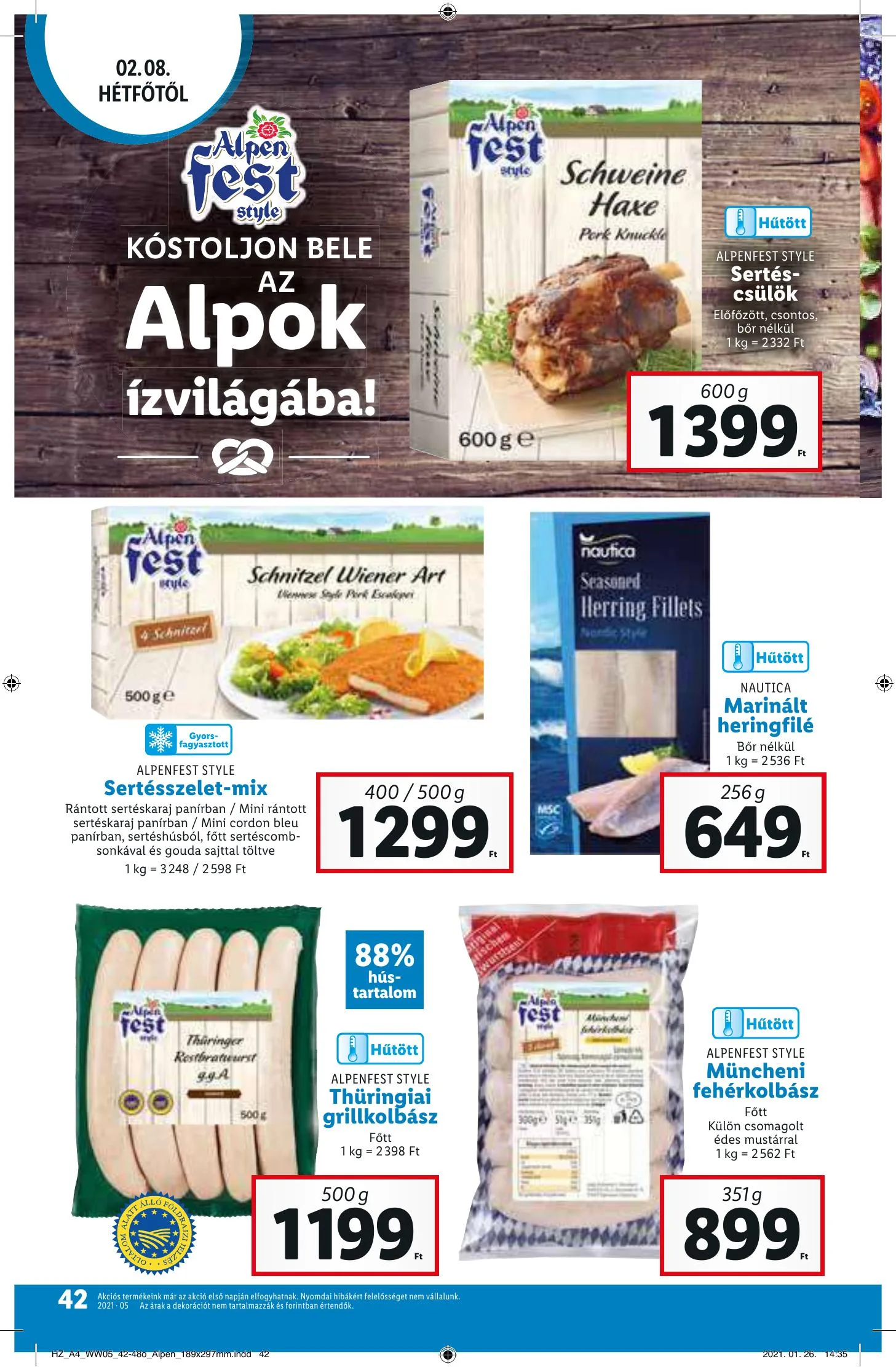 Lidl akciós újság 02.04–02.10 – 42. oldal