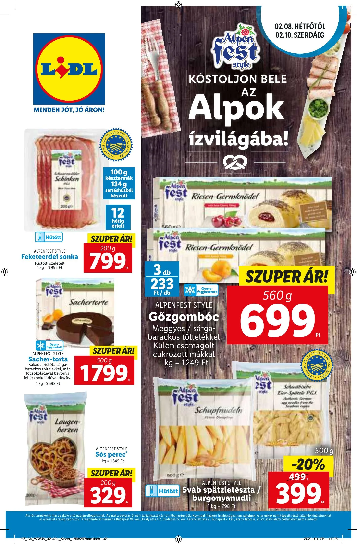 Lidl akciós újság 02.04–02.10 – 48. oldal