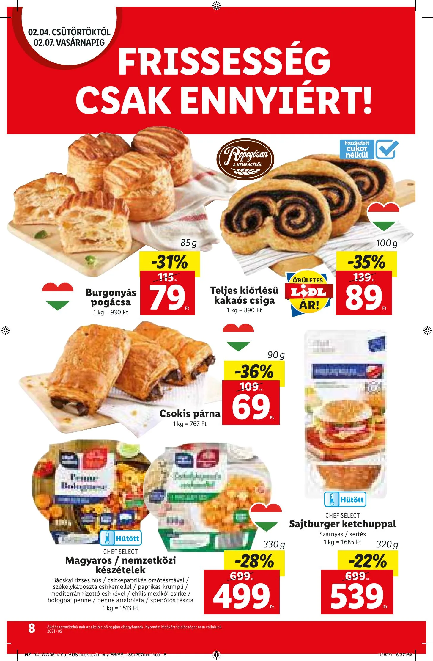 Lidl akciós újság 02.04–02.10 – 8. oldal