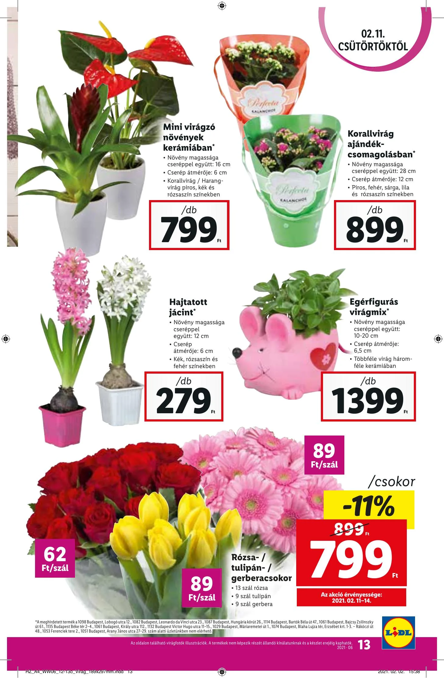 Lidl akciós újság 02.11–02.17 – 13. oldal