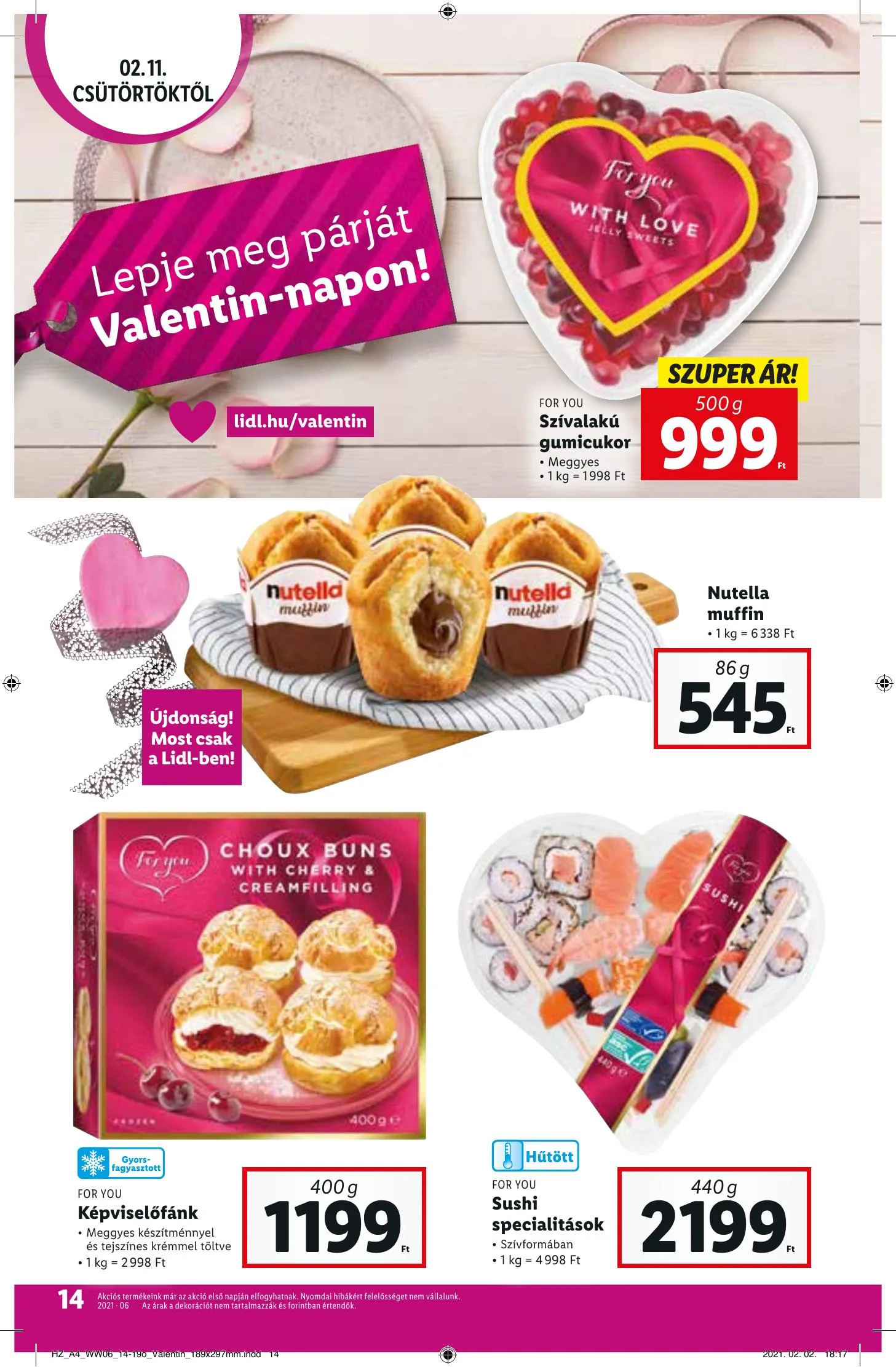 Lidl akciós újság 02.11–02.17 – 14. oldal