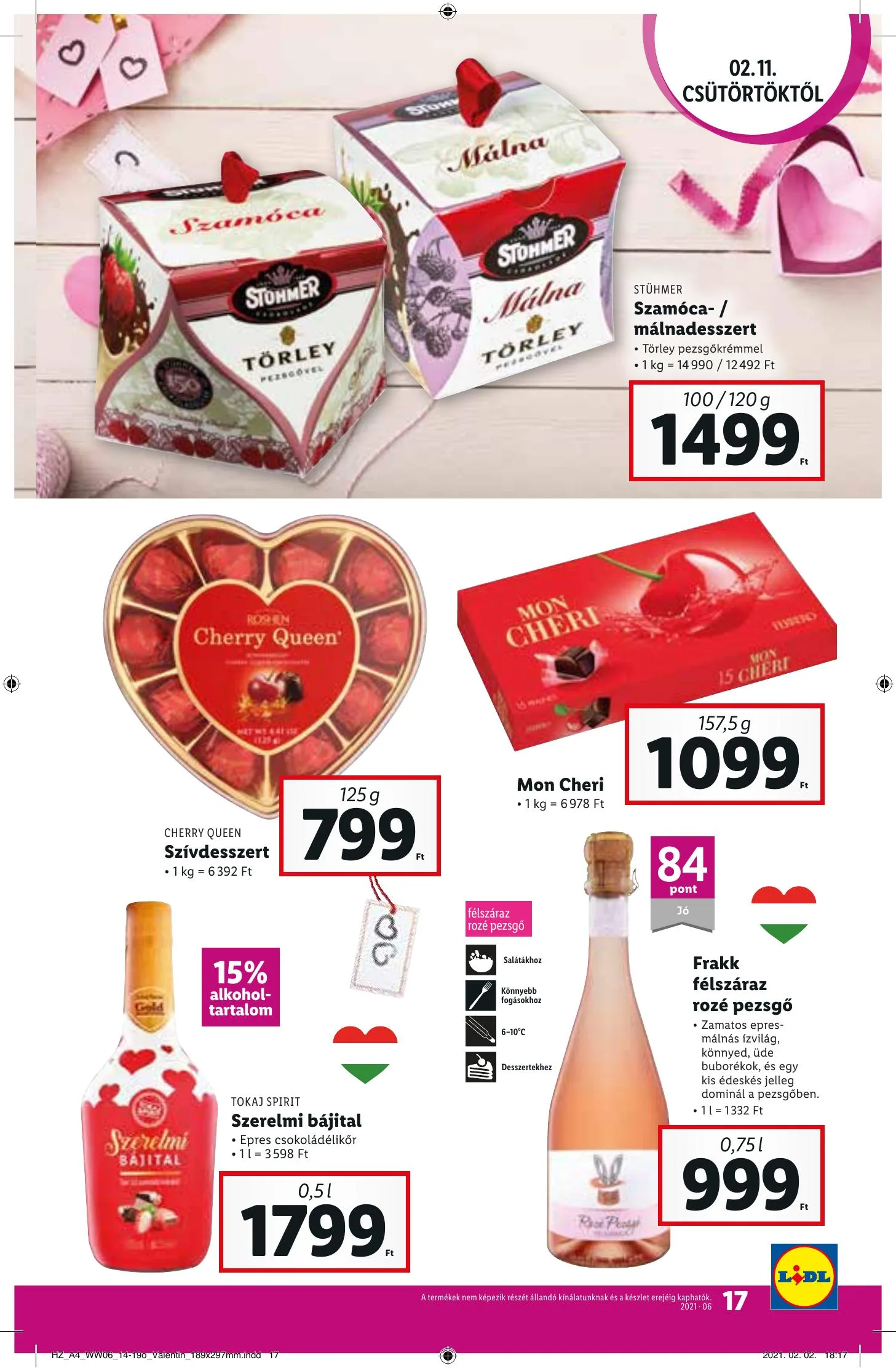 Lidl akciós újság 02.11–02.17 – 17. oldal