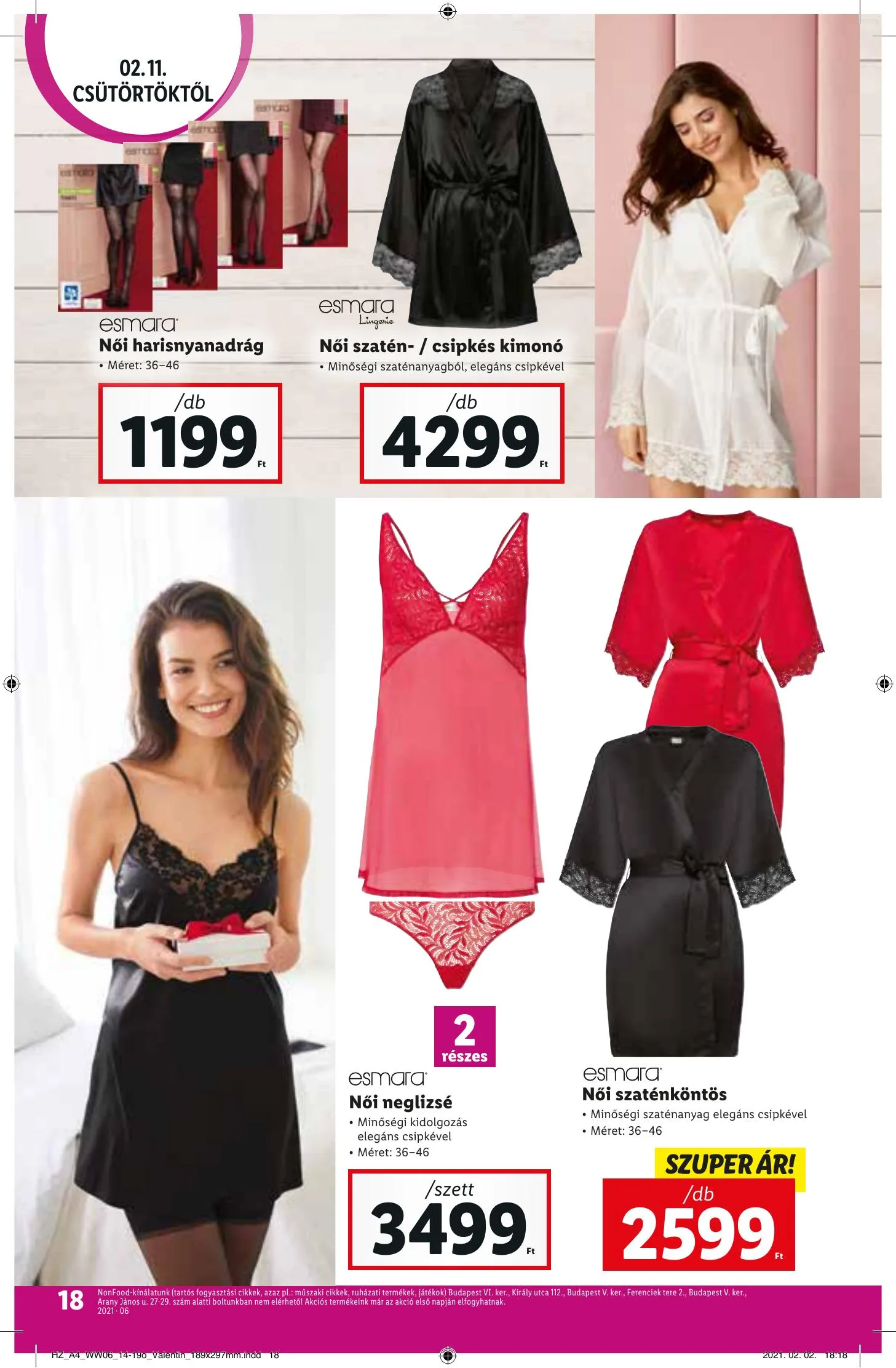 Lidl akciós újság 02.11–02.17 – 18. oldal