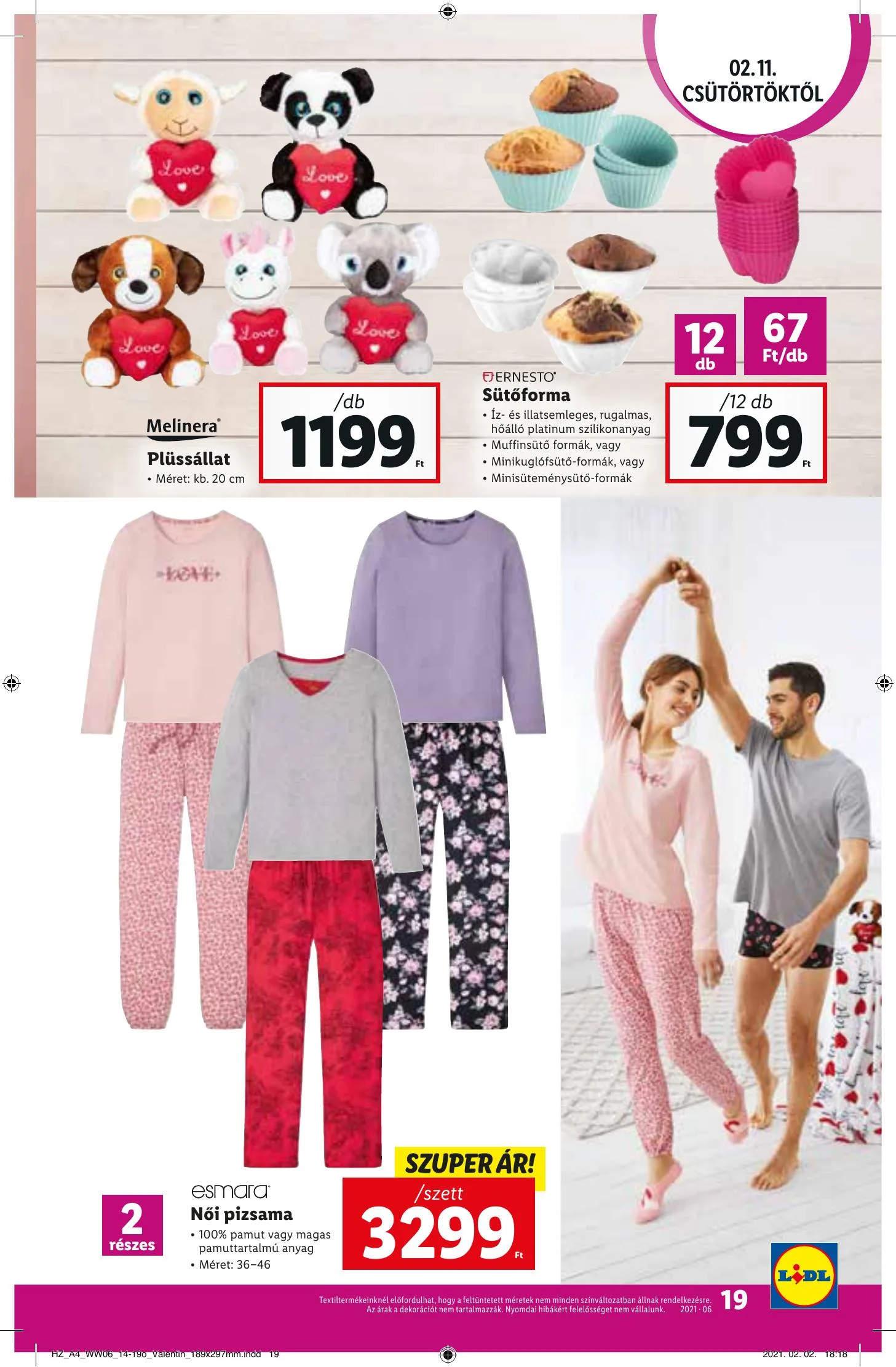 Lidl akciós újság 02.11–02.17 – 19. oldal