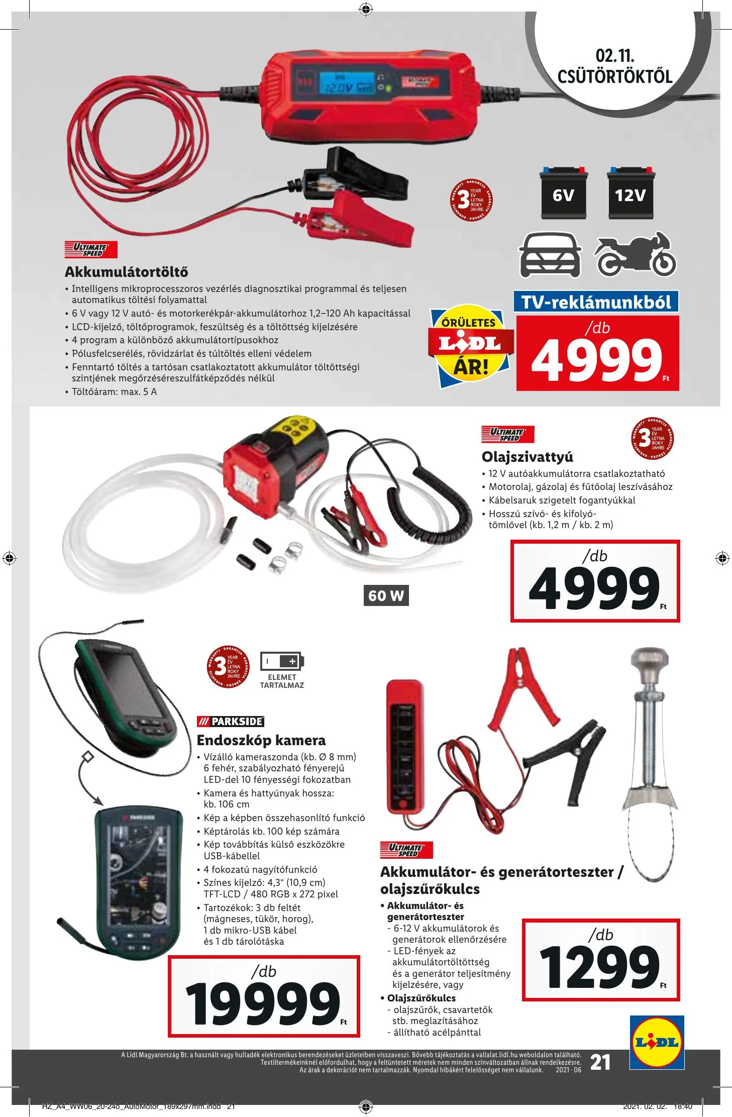 Lidl akciós újság 02.11–02.17 – 21. oldal
