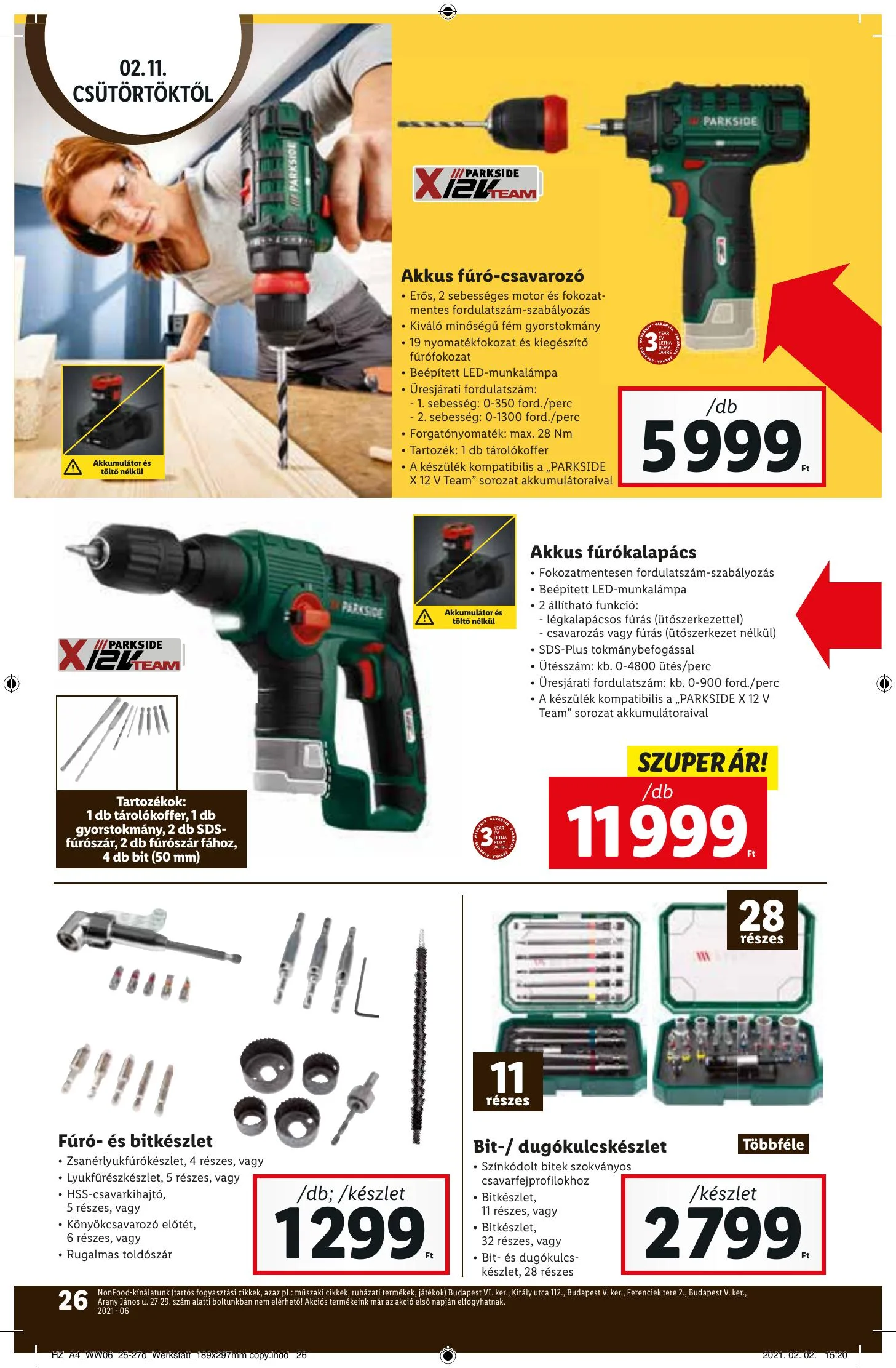 Lidl akciós újság 02.11–02.17 – 26. oldal