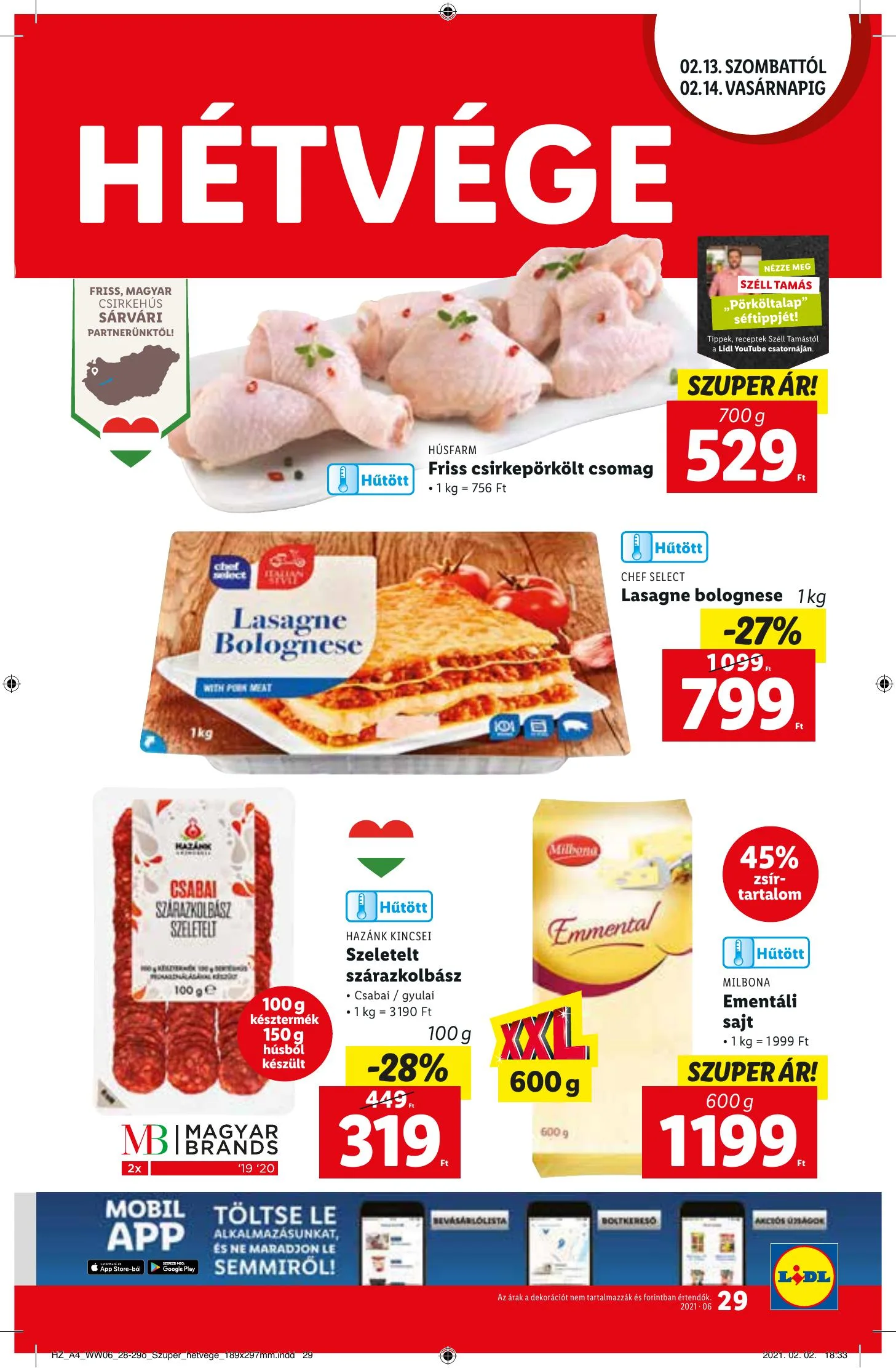Lidl akciós újság 02.11–02.17 – 29. oldal