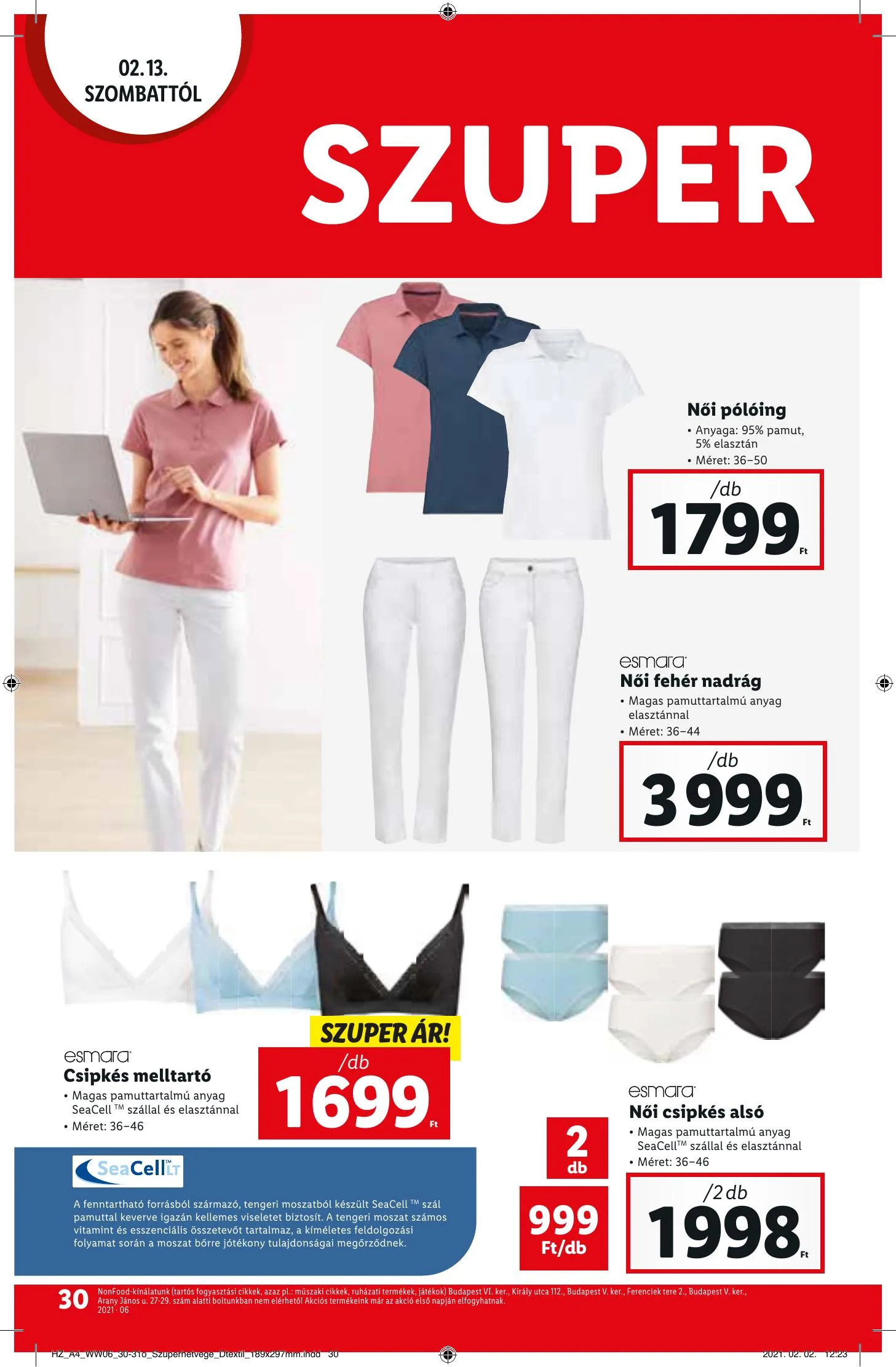 Lidl akciós újság 02.11–02.17 – 30. oldal