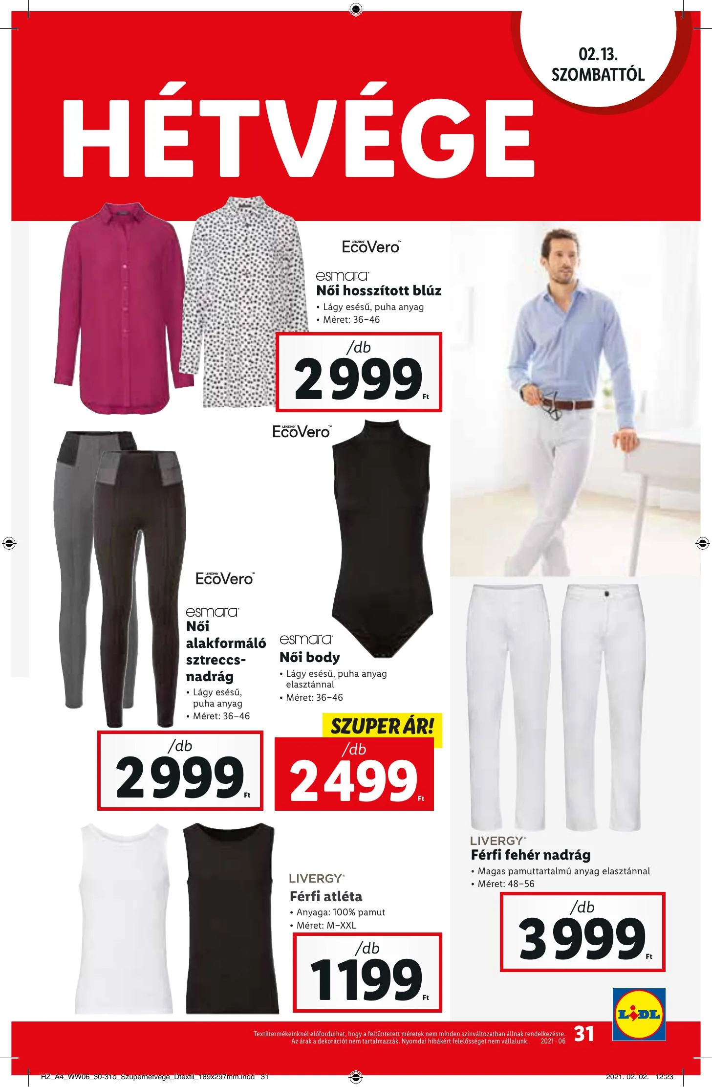 Lidl akciós újság 02.11–02.17 – 31. oldal