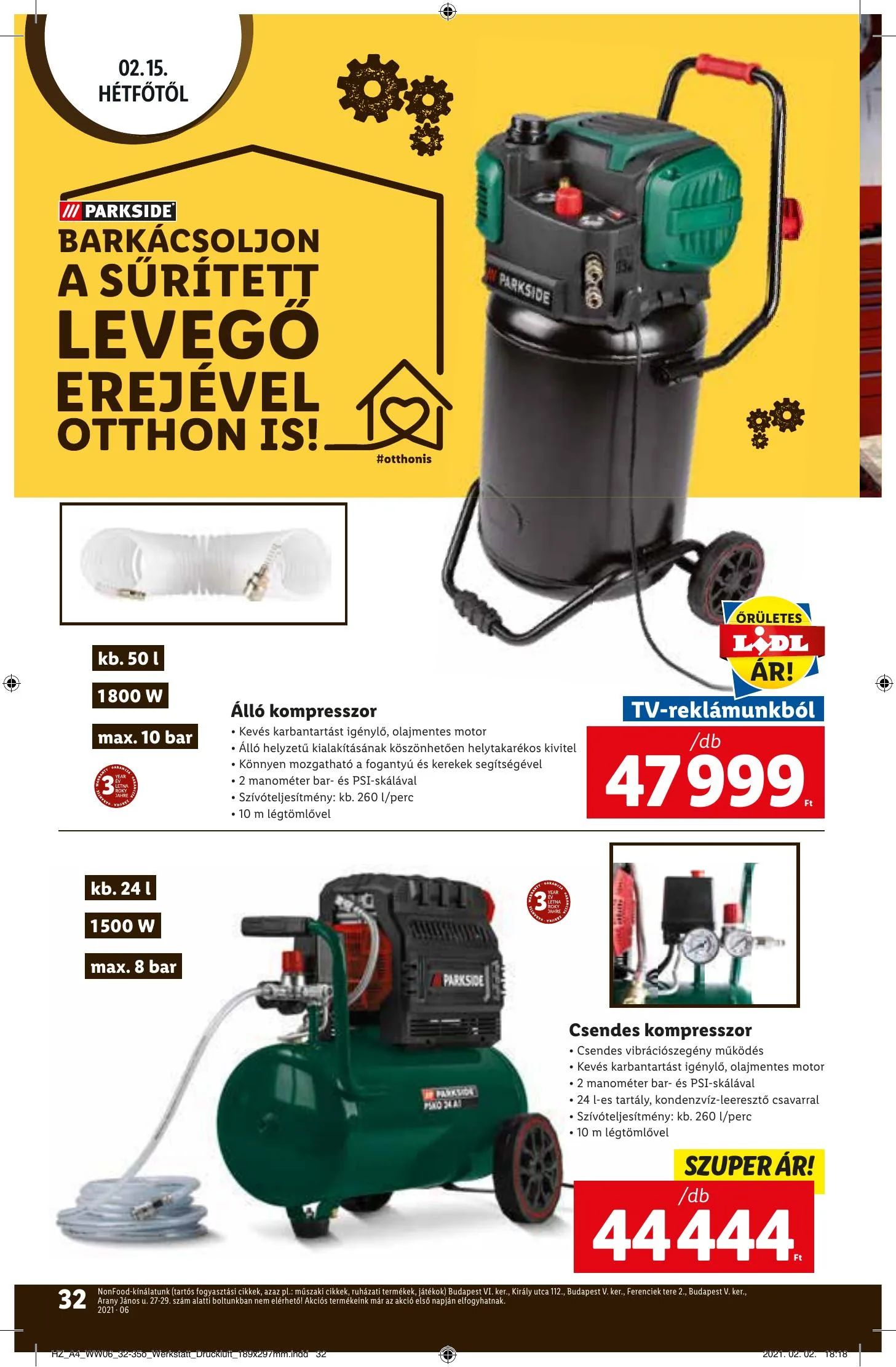 Lidl akciós újság 02.11–02.17 – 32. oldal