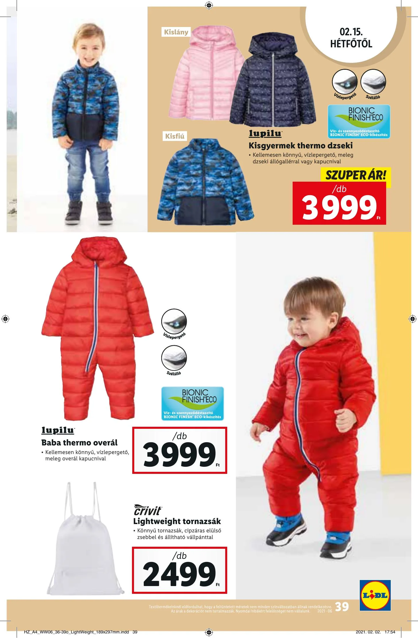 Lidl akciós újság 02.11–02.17 – 39. oldal
