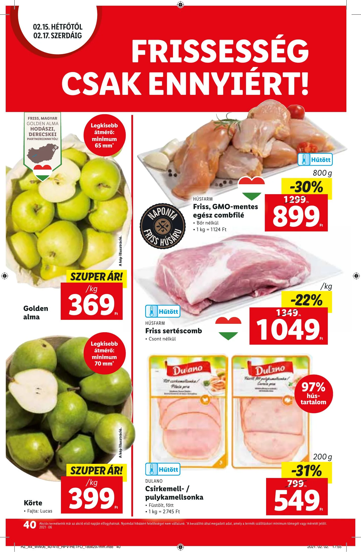 Lidl akciós újság 02.11–02.17 – 40. oldal