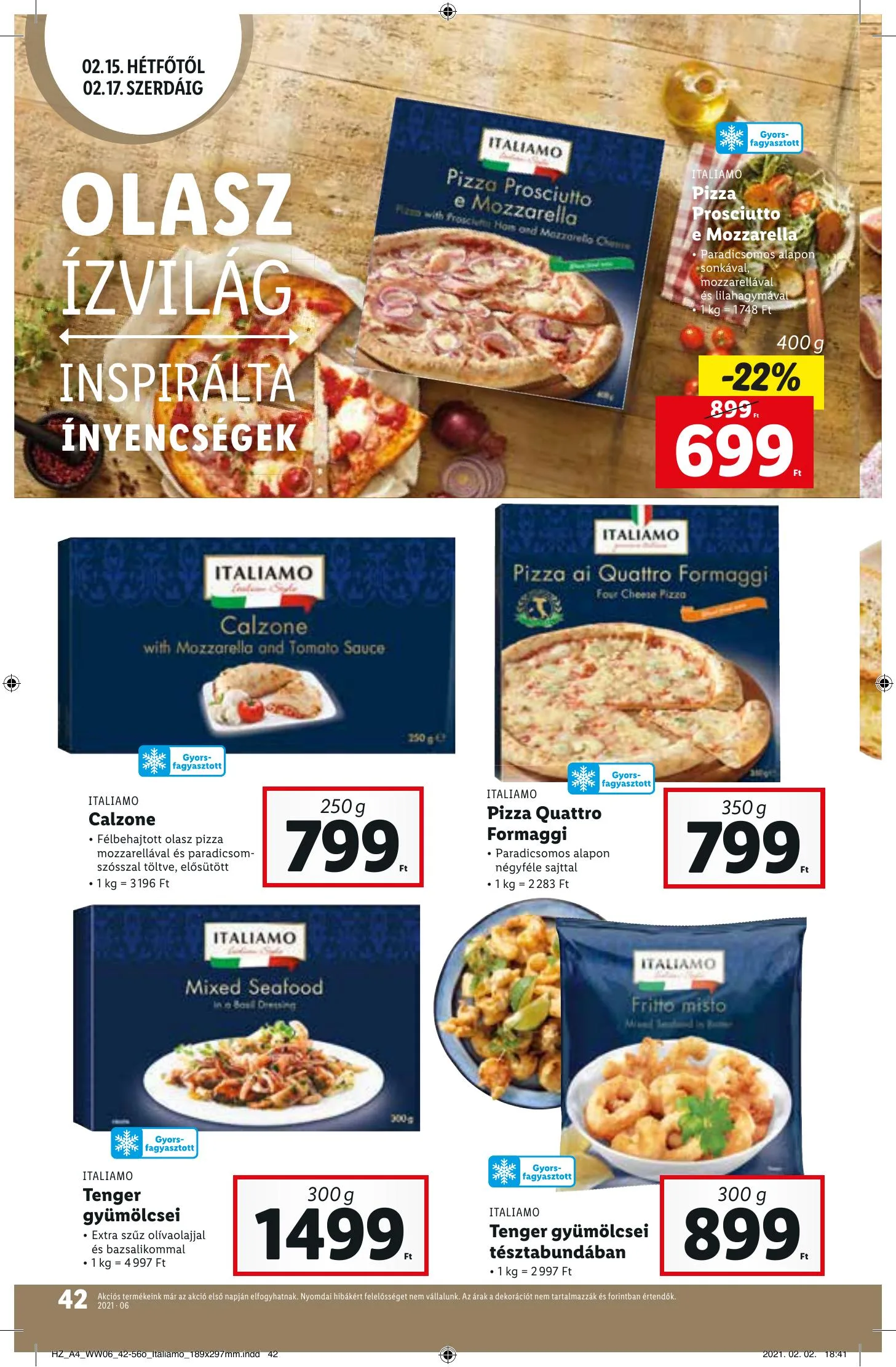 Lidl akciós újság 02.11–02.17 – 42. oldal