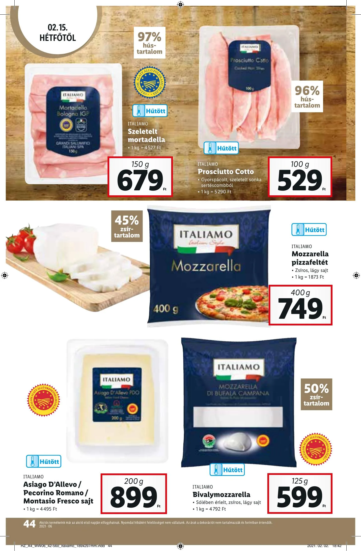 Lidl akciós újság 02.11–02.17 – 44. oldal