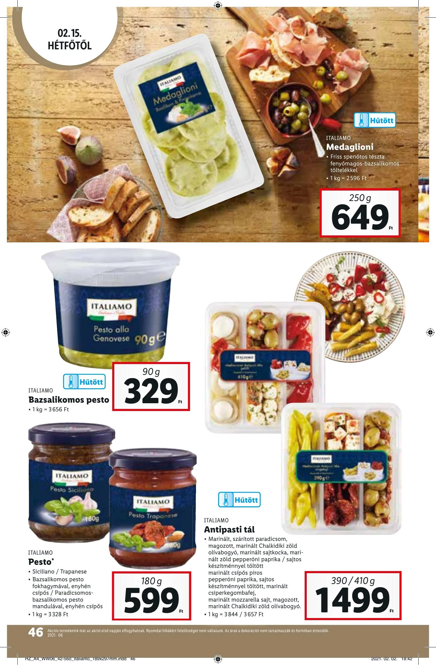 Lidl akciós újság 02.11–02.17 – 46. oldal