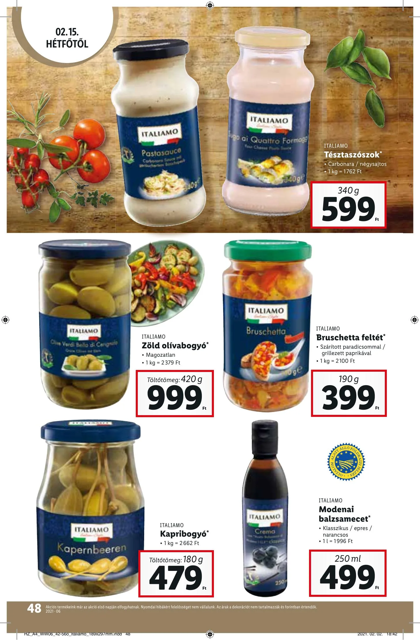 Lidl akciós újság 02.11–02.17 – 48. oldal