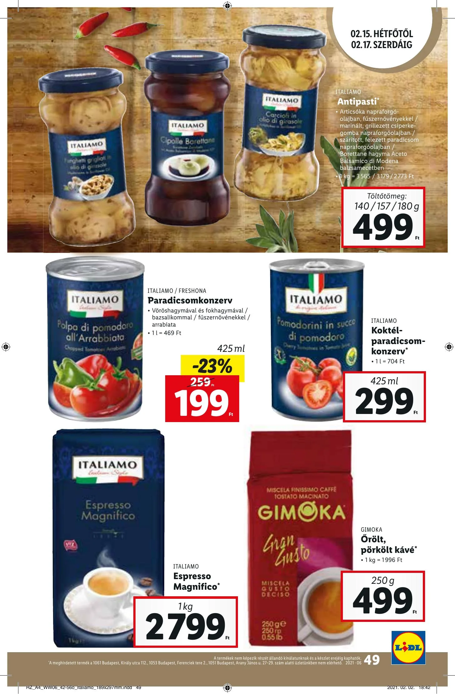 Lidl akciós újság 02.11–02.17 – 49. oldal