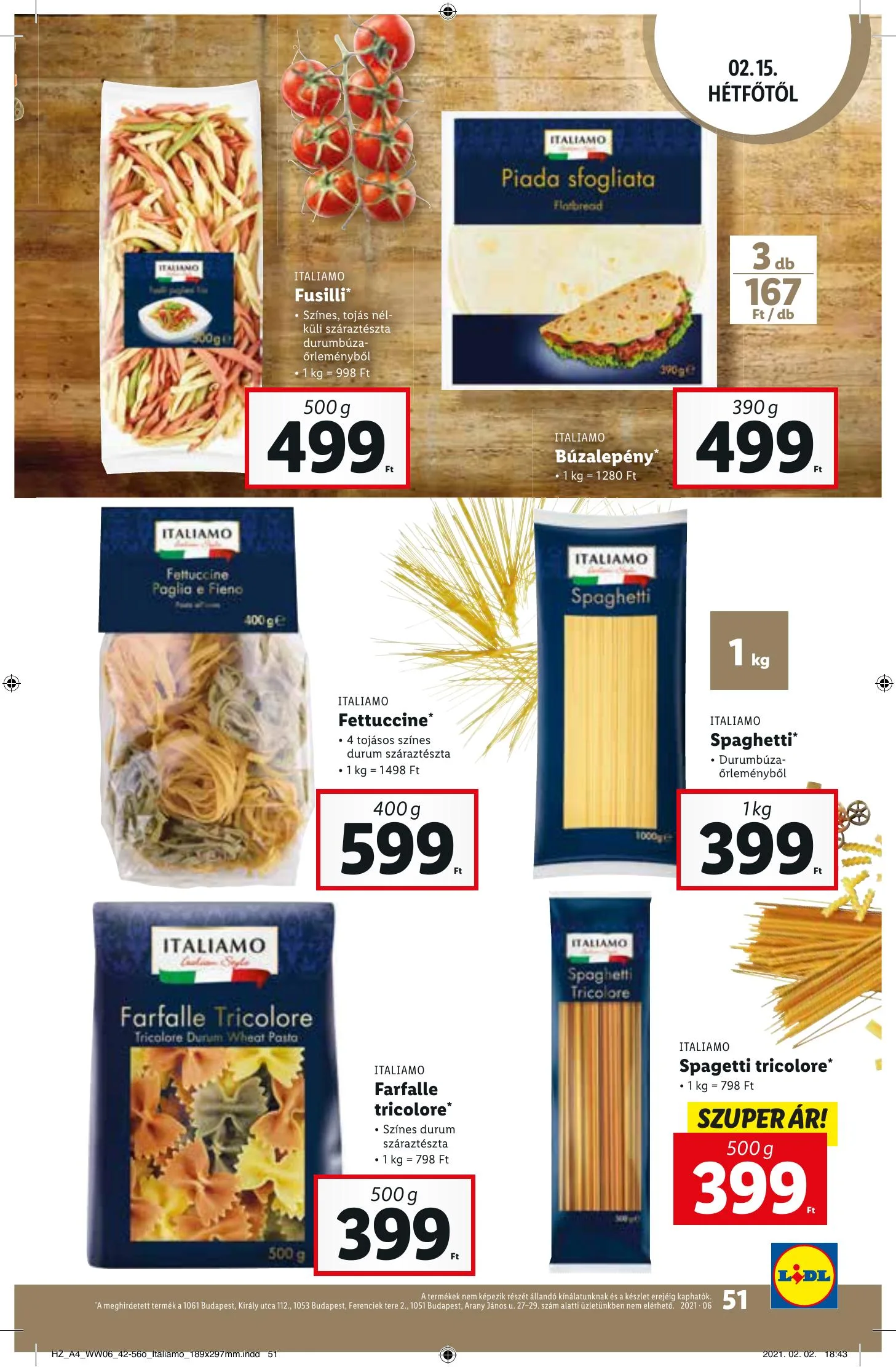 Lidl akciós újság 02.11–02.17 – 51. oldal
