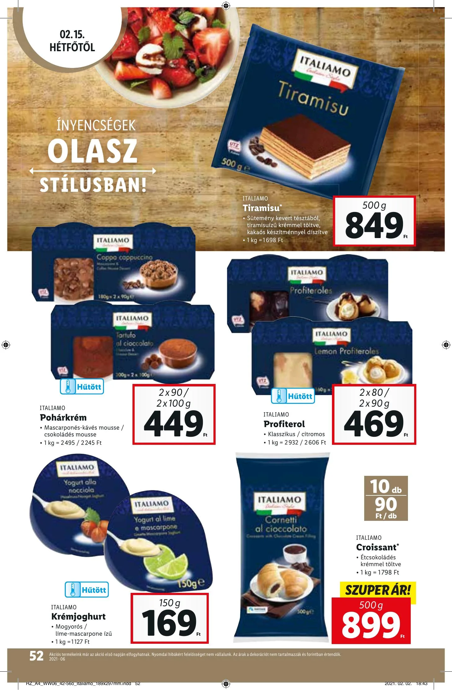 Lidl akciós újság 02.11–02.17 – 52. oldal