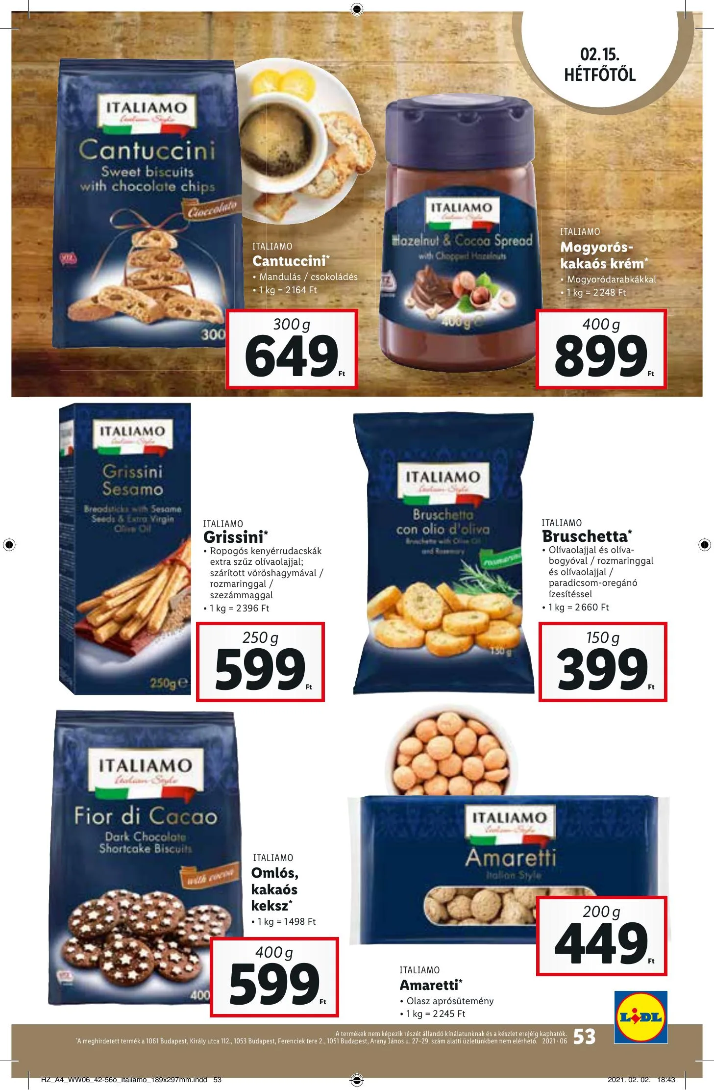 Lidl akciós újság 02.11–02.17 – 53. oldal