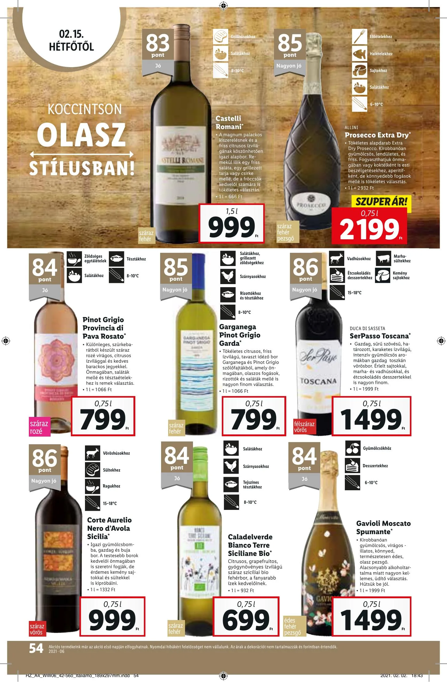 Lidl akciós újság 02.11–02.17 – 54. oldal