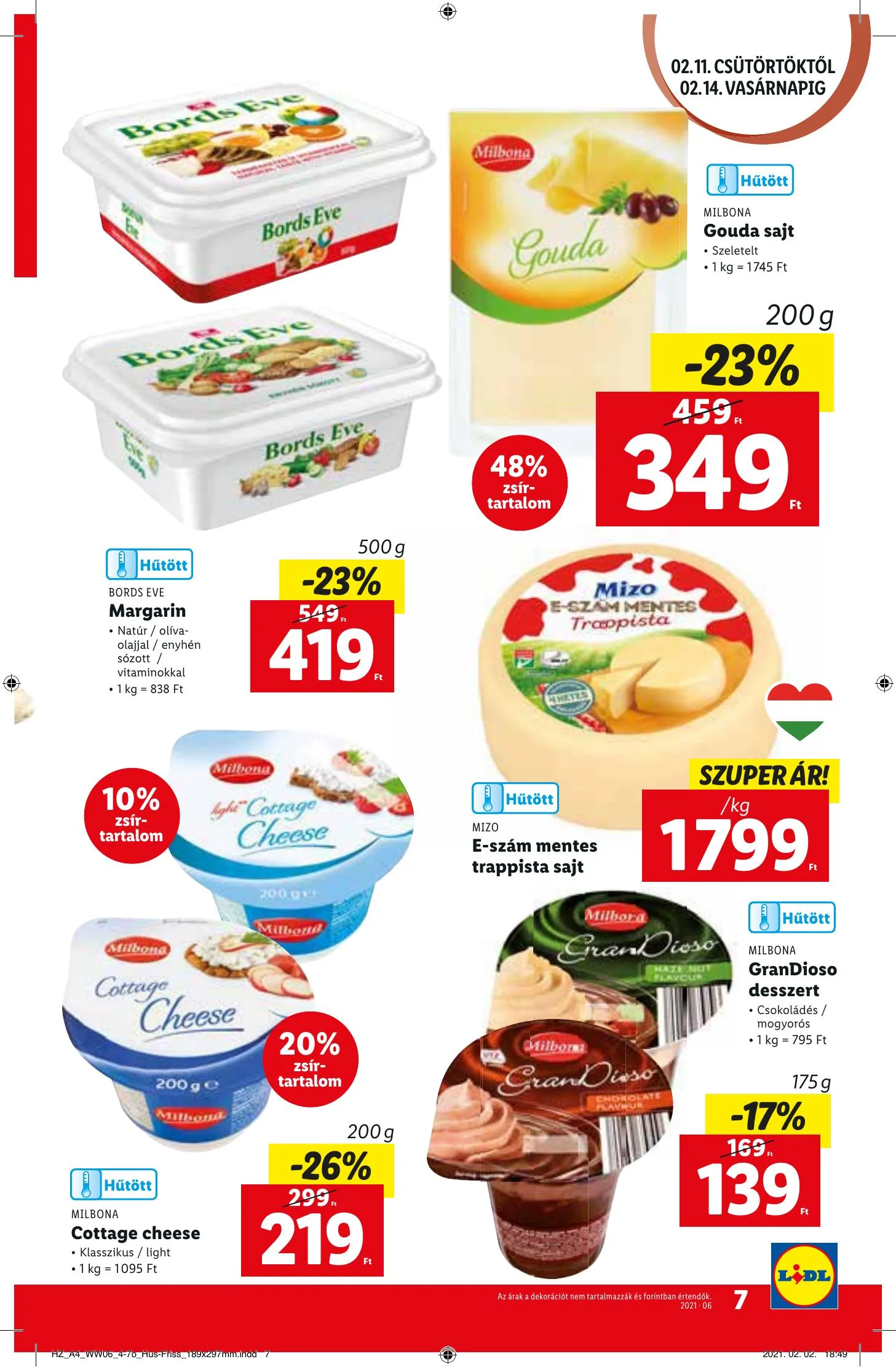Lidl akciós újság 02.11–02.17 – 7. oldal