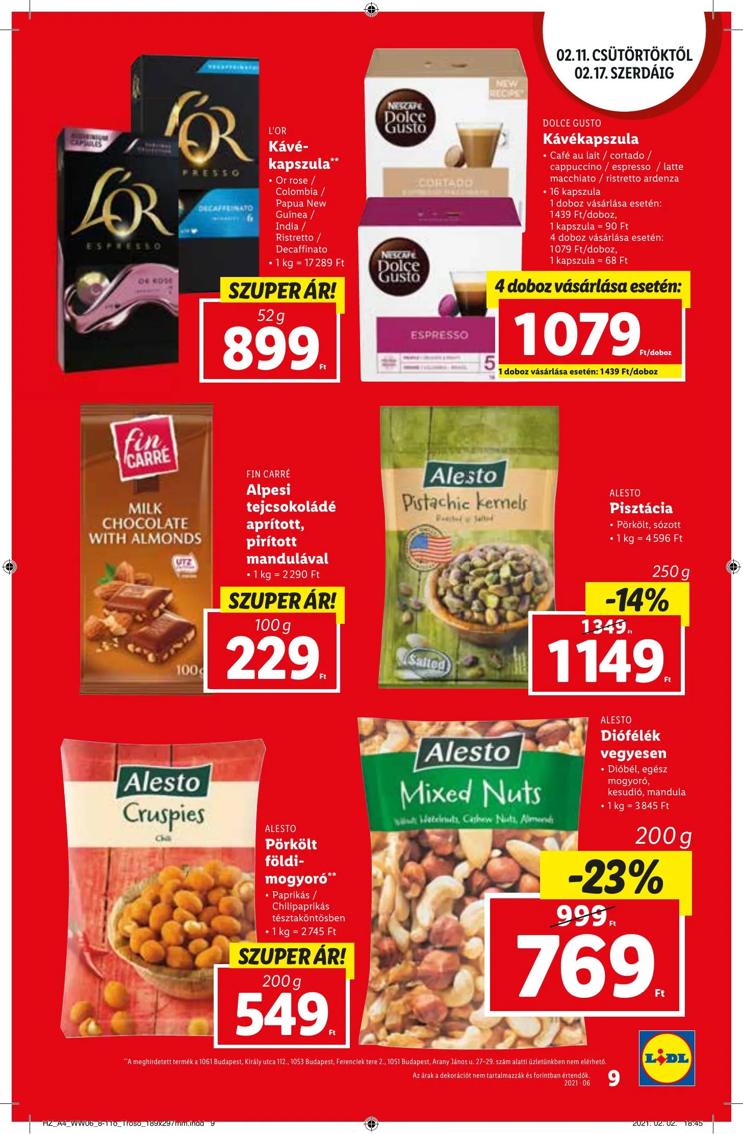 Lidl akciós újság 02.11–02.17 – 9. oldal