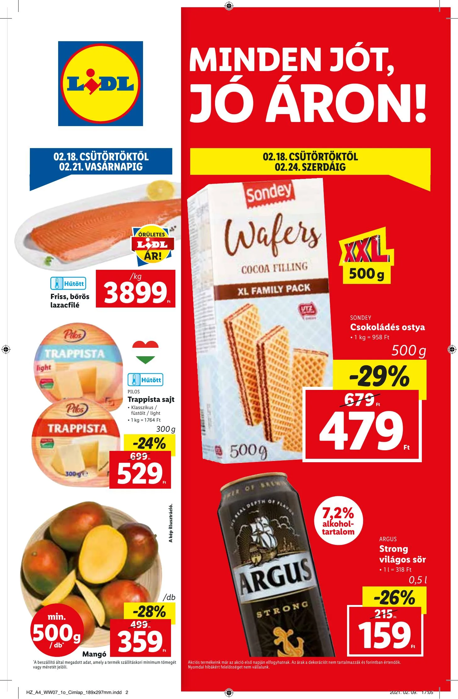 Lidl akciós újság 02.18–02.24