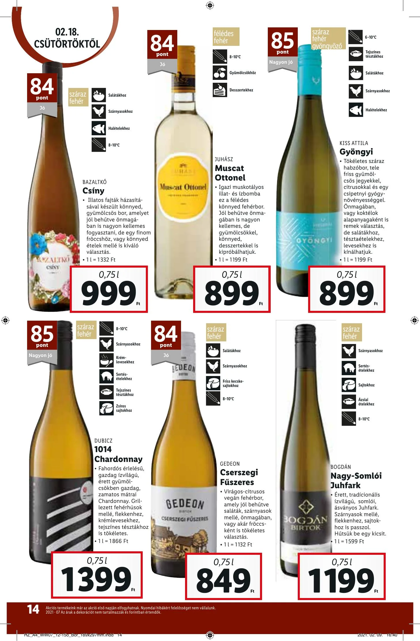 Lidl akciós újság 02.18–02.24 – 14. oldal