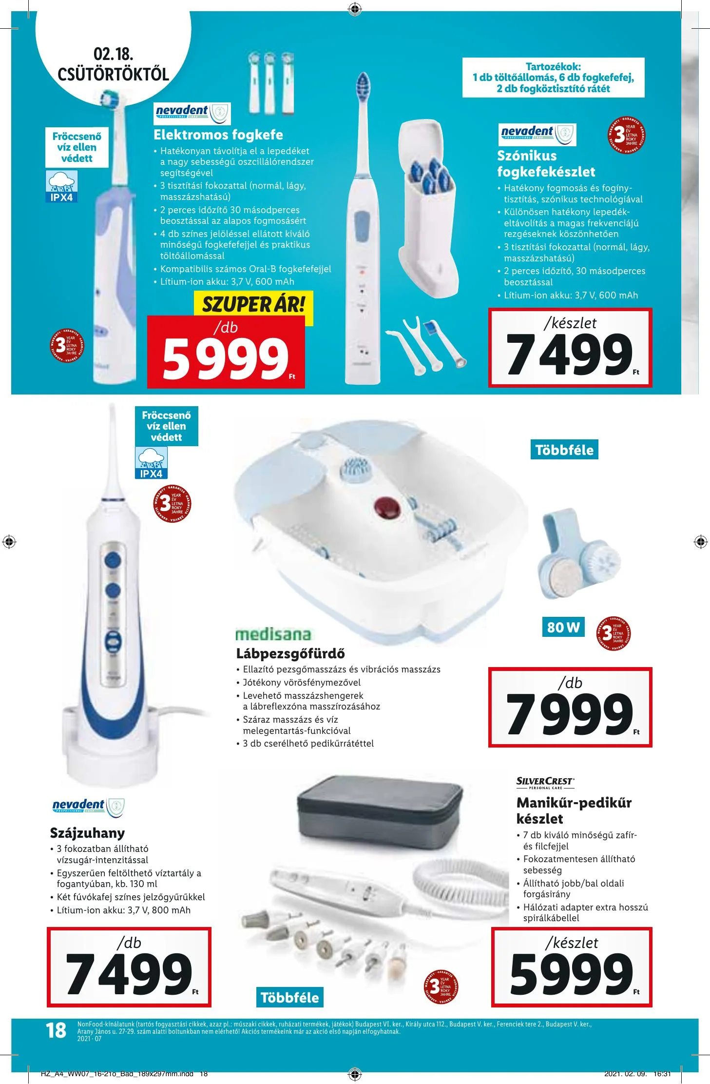 Lidl akciós újság 02.18–02.24 – 18. oldal