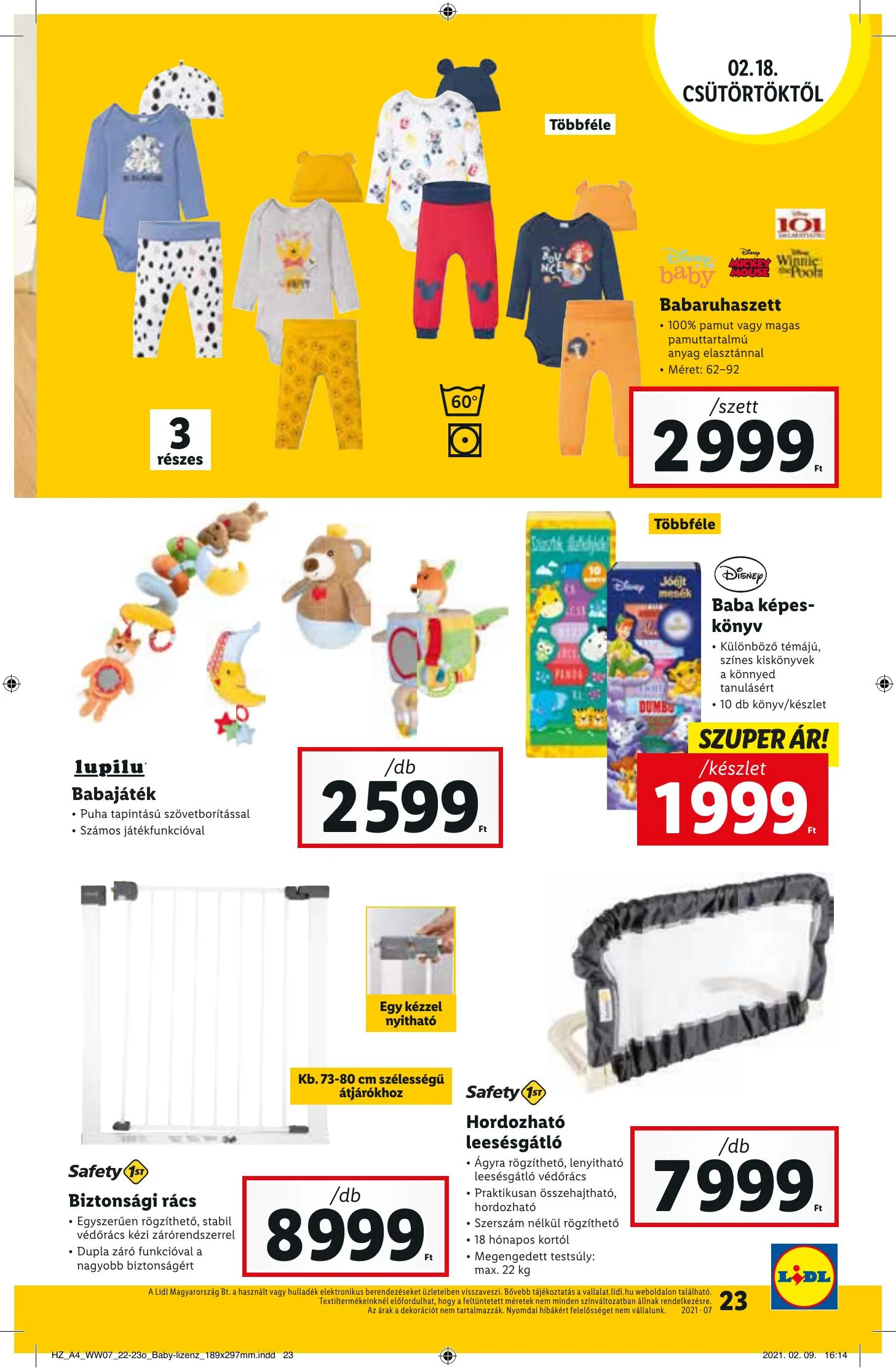 Lidl akciós újság 02.18–02.24 – 23. oldal