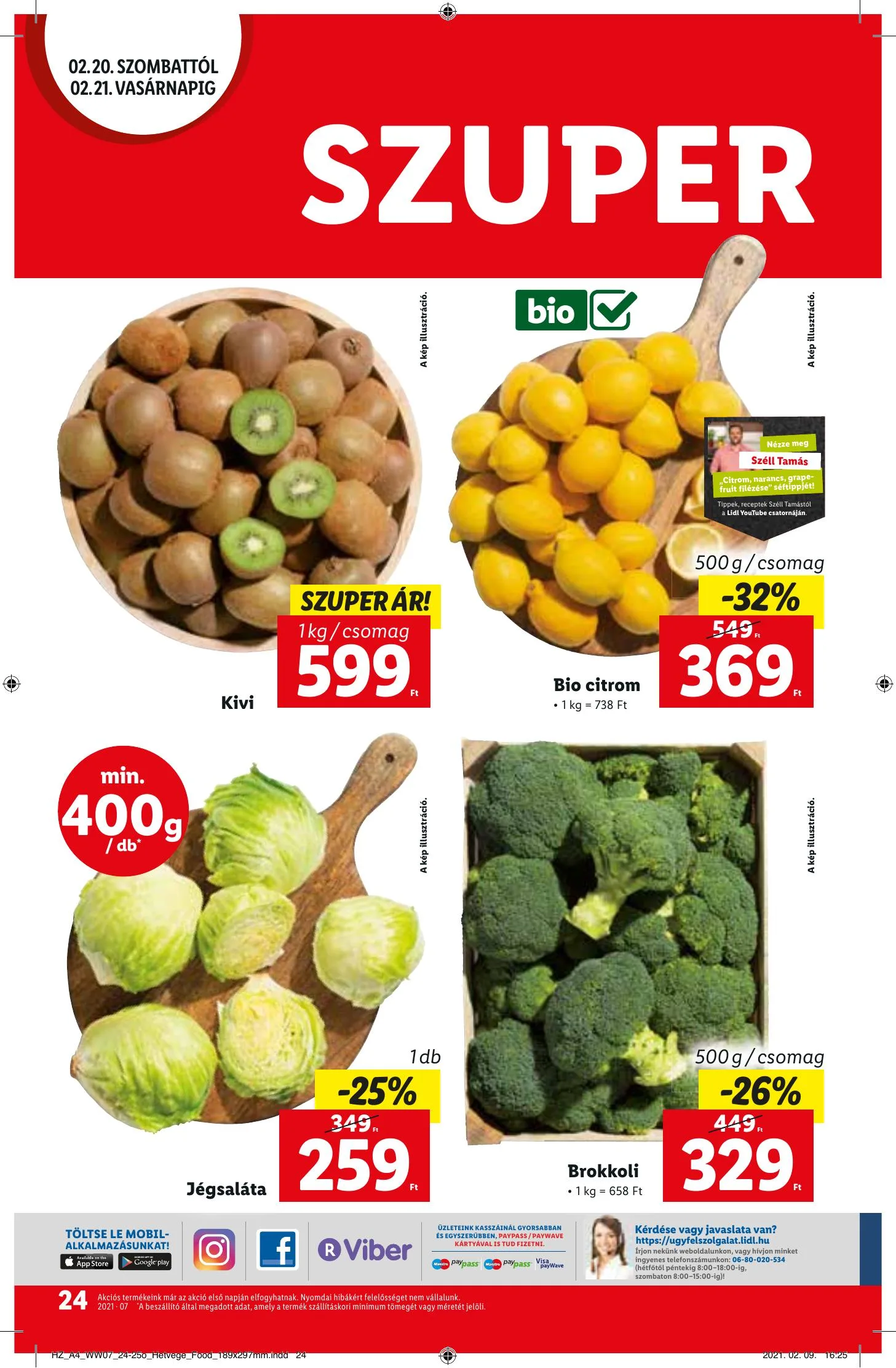 Lidl akciós újság 02.18–02.24 – 24. oldal