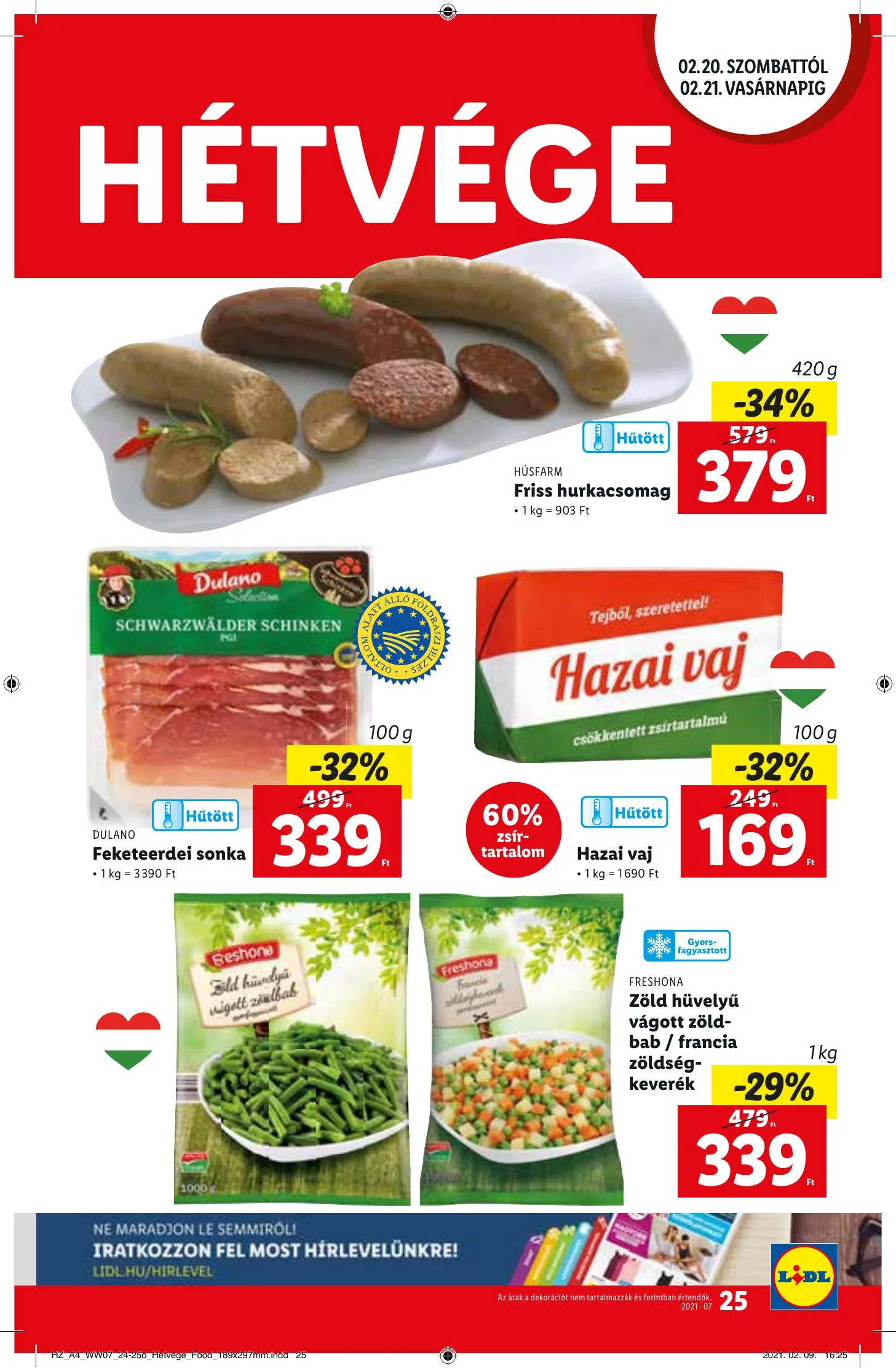 Lidl akciós újság 02.18–02.24 – 25. oldal