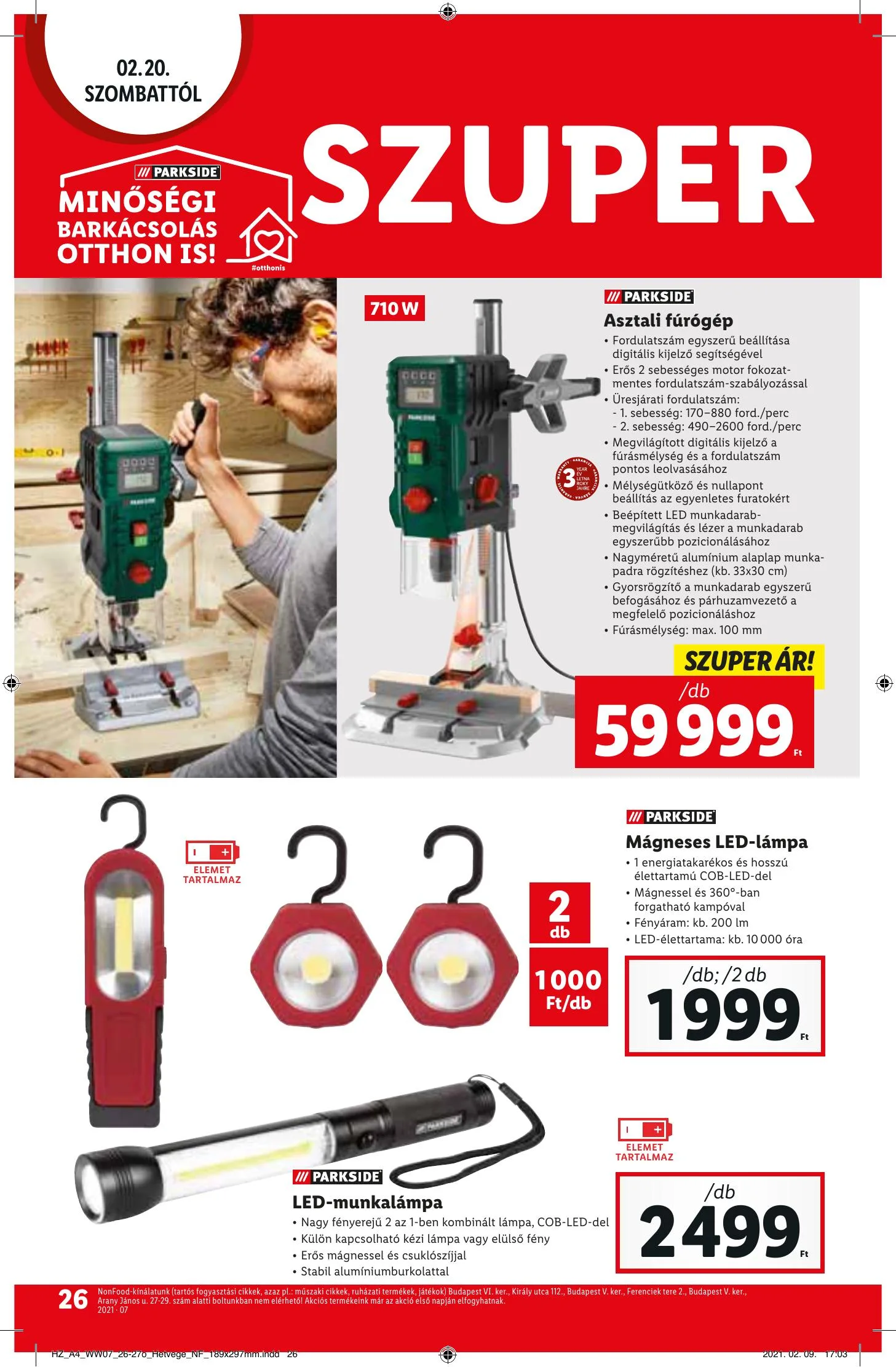 Lidl akciós újság 02.18–02.24 – 26. oldal
