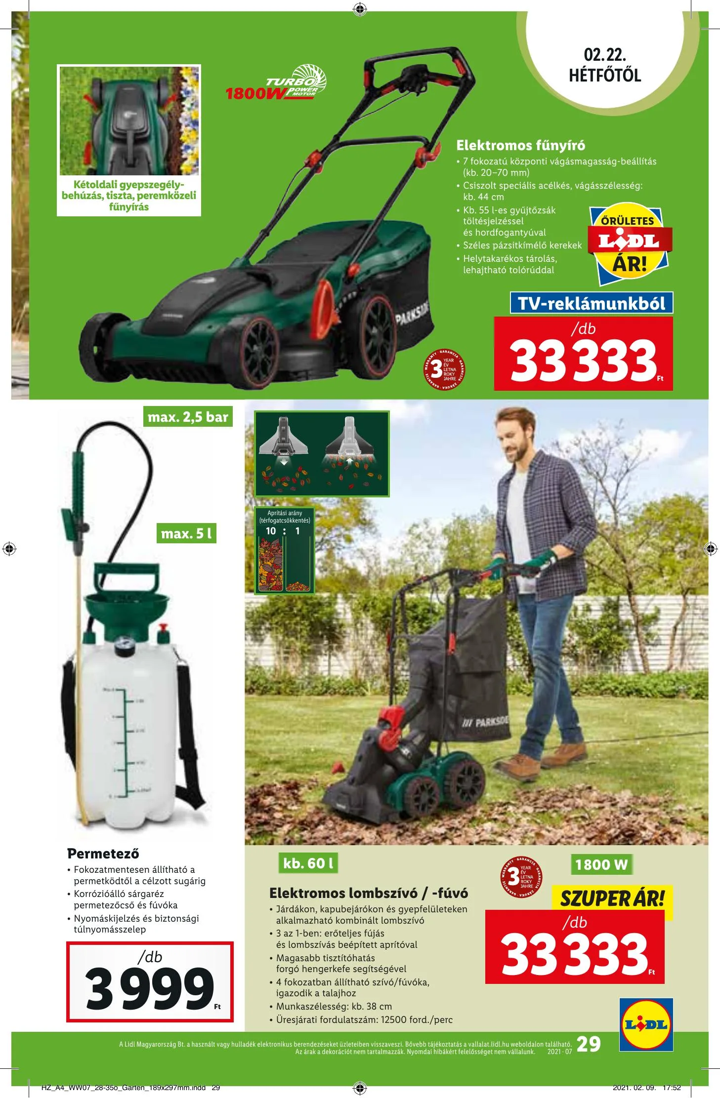 Lidl akciós újság 02.18–02.24 – 29. oldal
