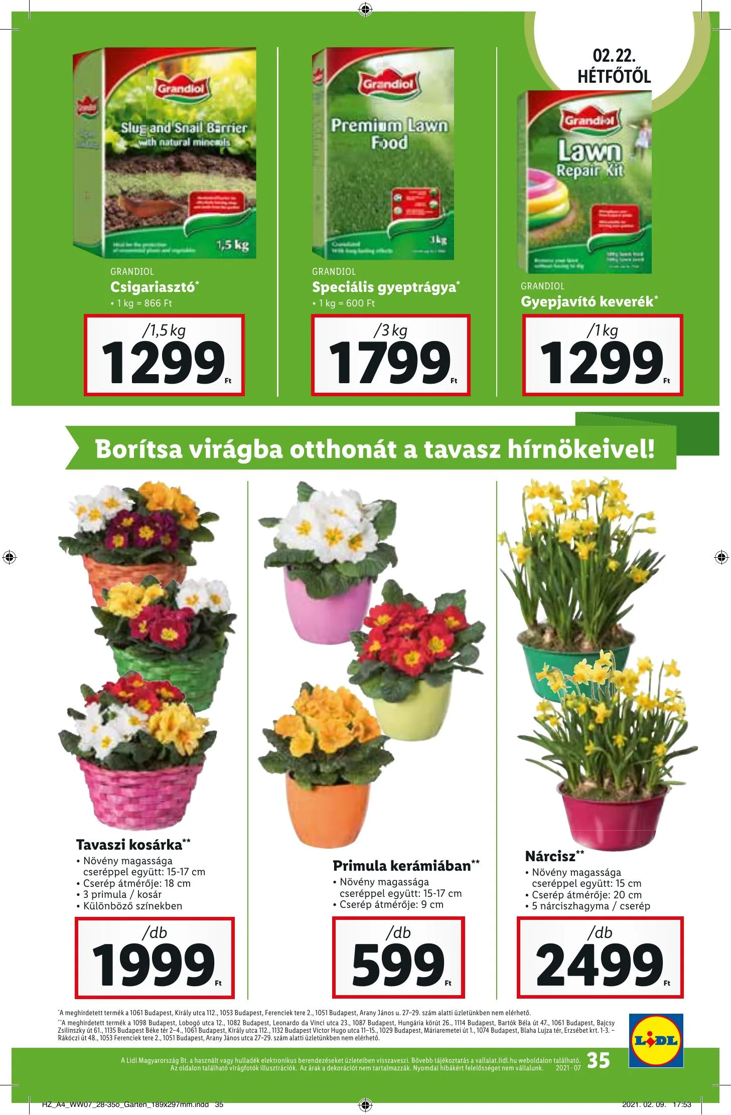 Lidl akciós újság 02.18–02.24 – 35. oldal