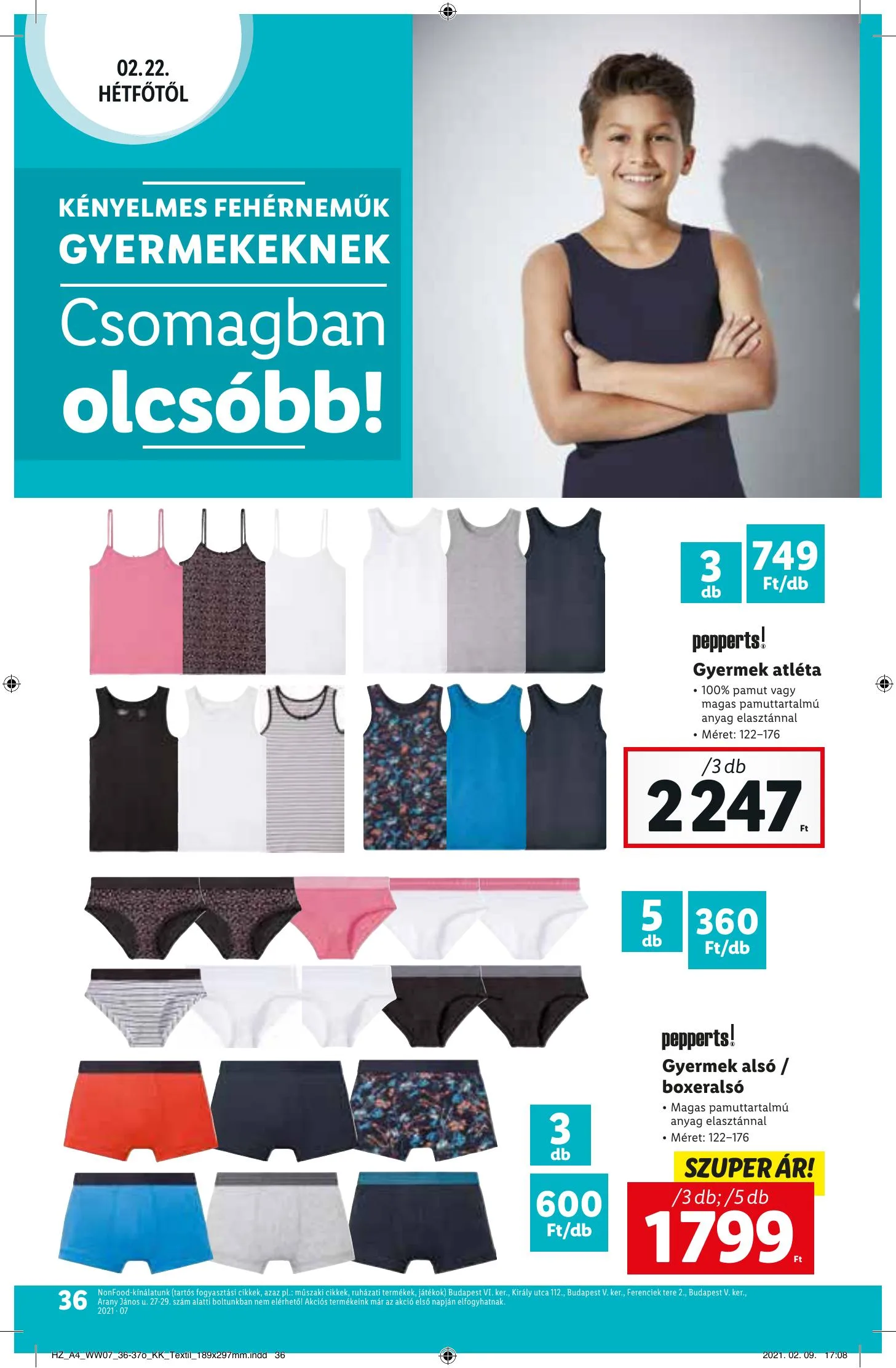 Lidl akciós újság 02.18–02.24 – 36. oldal