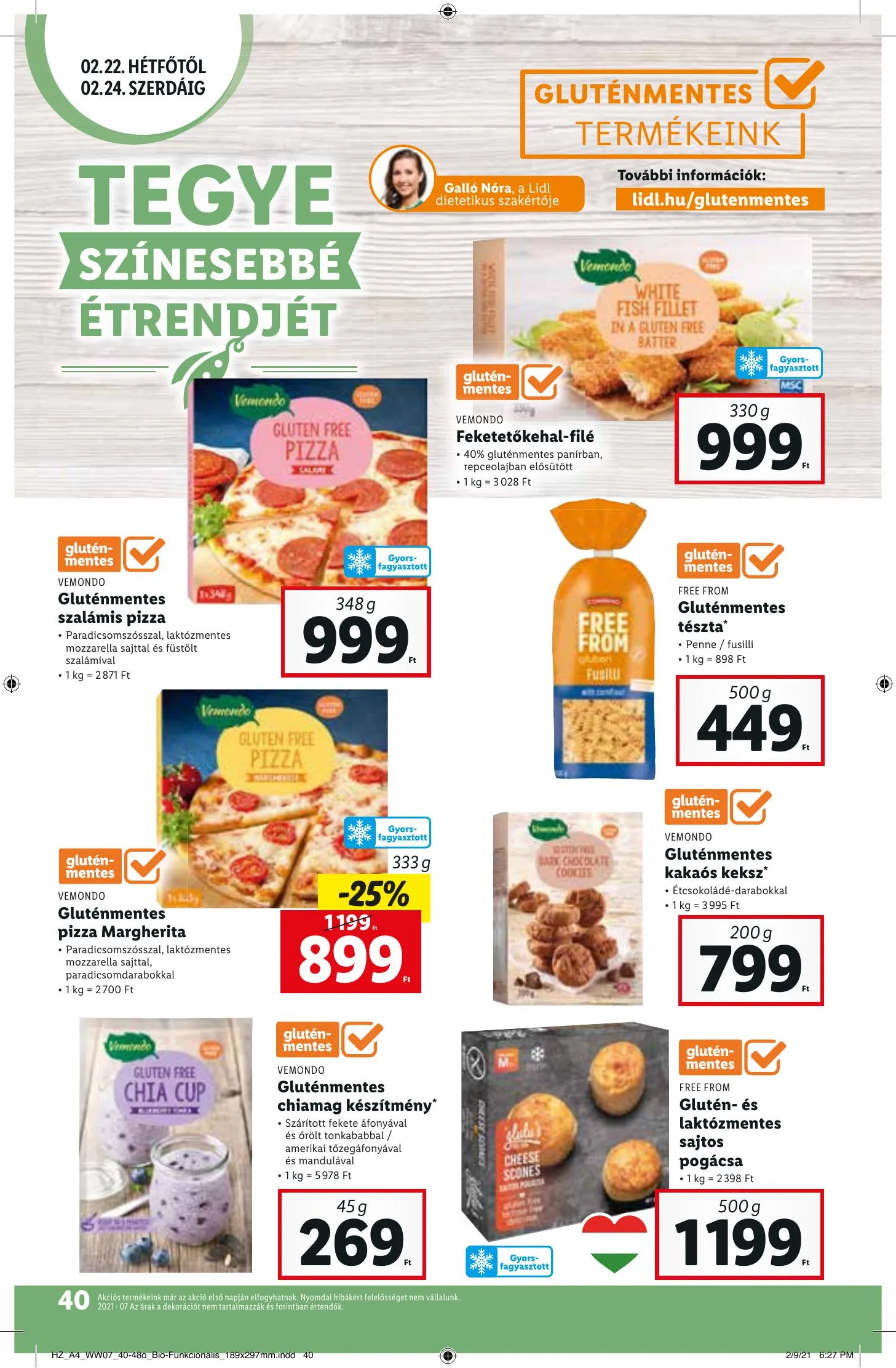 Lidl akciós újság 02.18–02.24 – 40. oldal