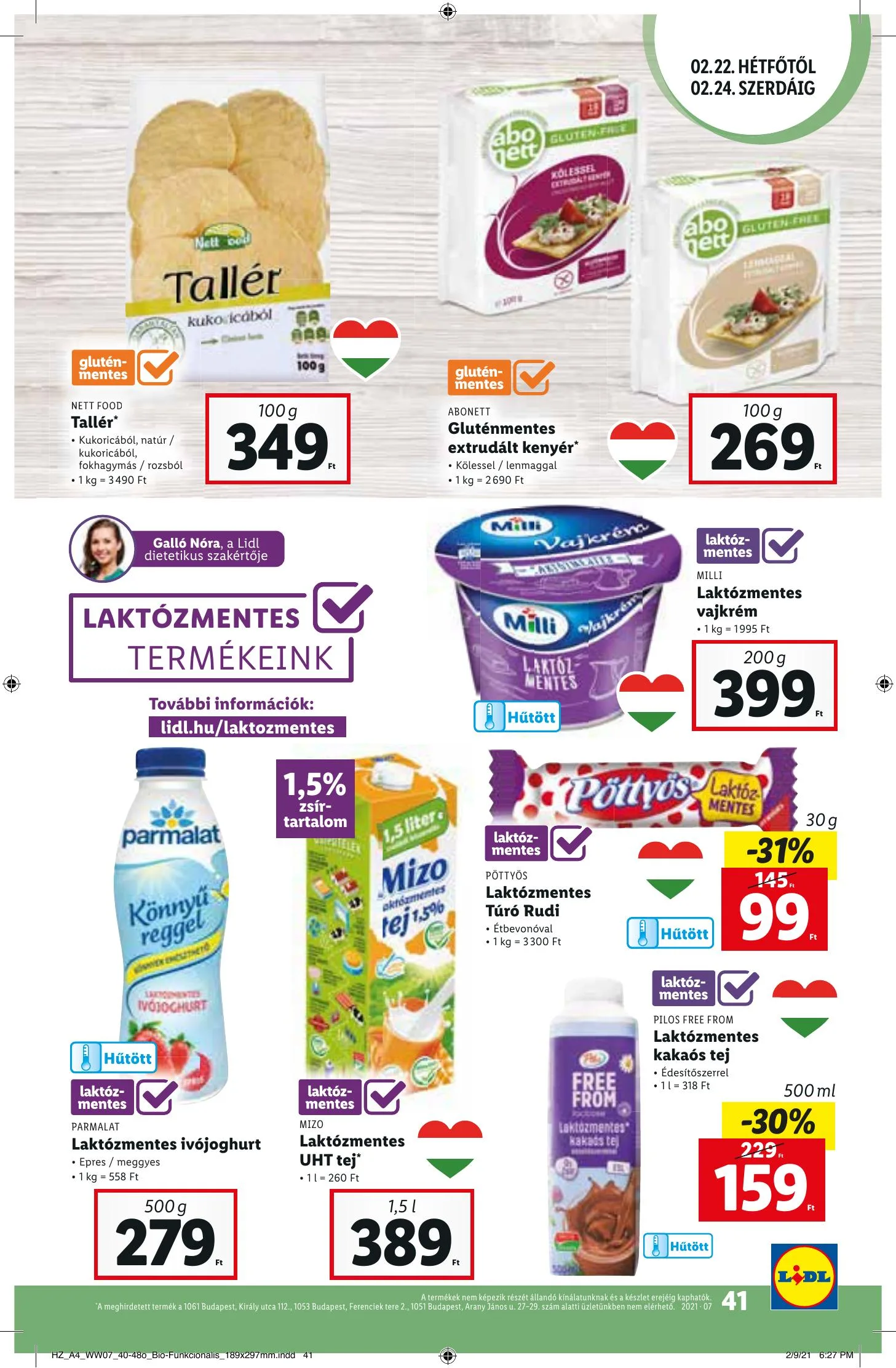 Lidl akciós újság 02.18–02.24 – 41. oldal