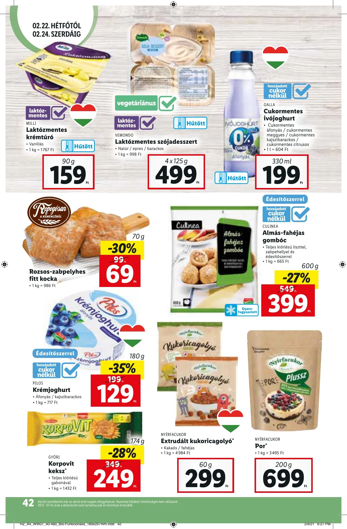 Lidl akciós újság 02.18–02.24 – 42. oldal